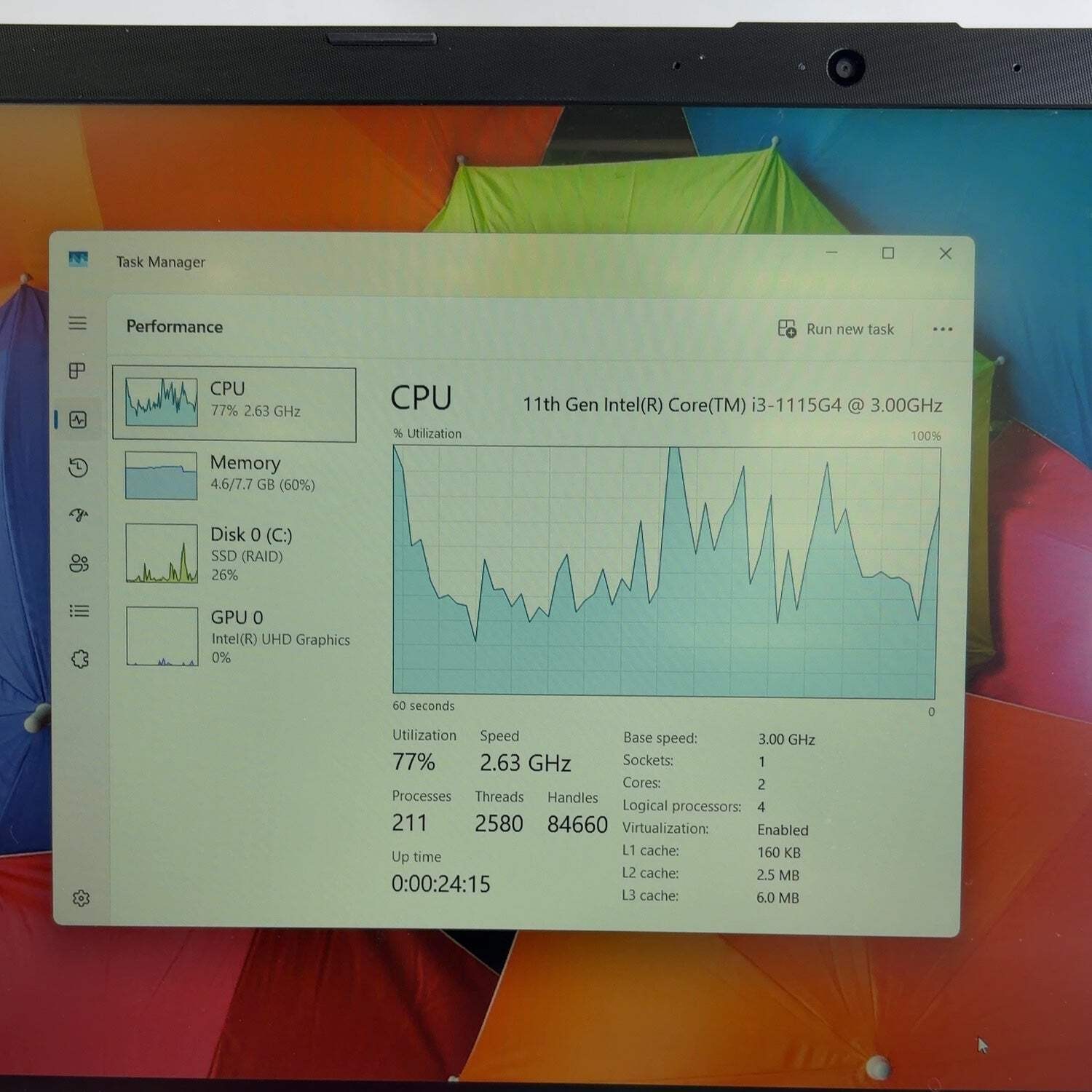 HP 15-dw3033dx 15-DW3033DX 15.6″ i3-1115G4 3.0GHz 8GB RAM 256GB SSD