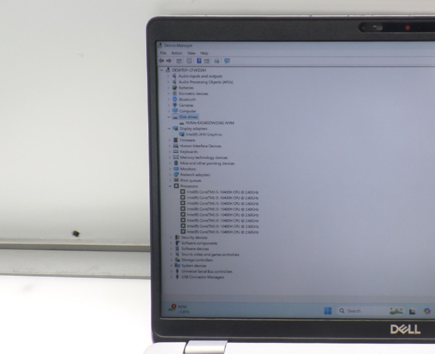 Dell Latitude 5511 Laptop | i5-10400H | 16GB 256GB SSD