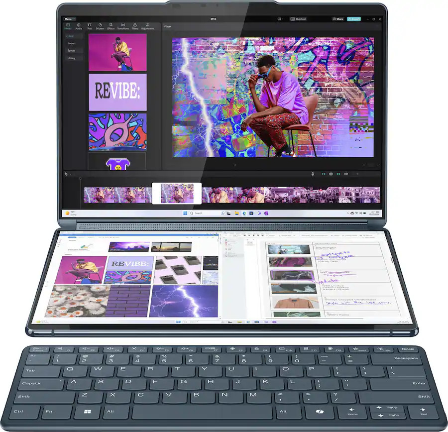 Lenovo Yoga Book 9i 13.3″ Dual Screen OLED – Intel Core Ultra 7 – 16GB – 1TB SSD