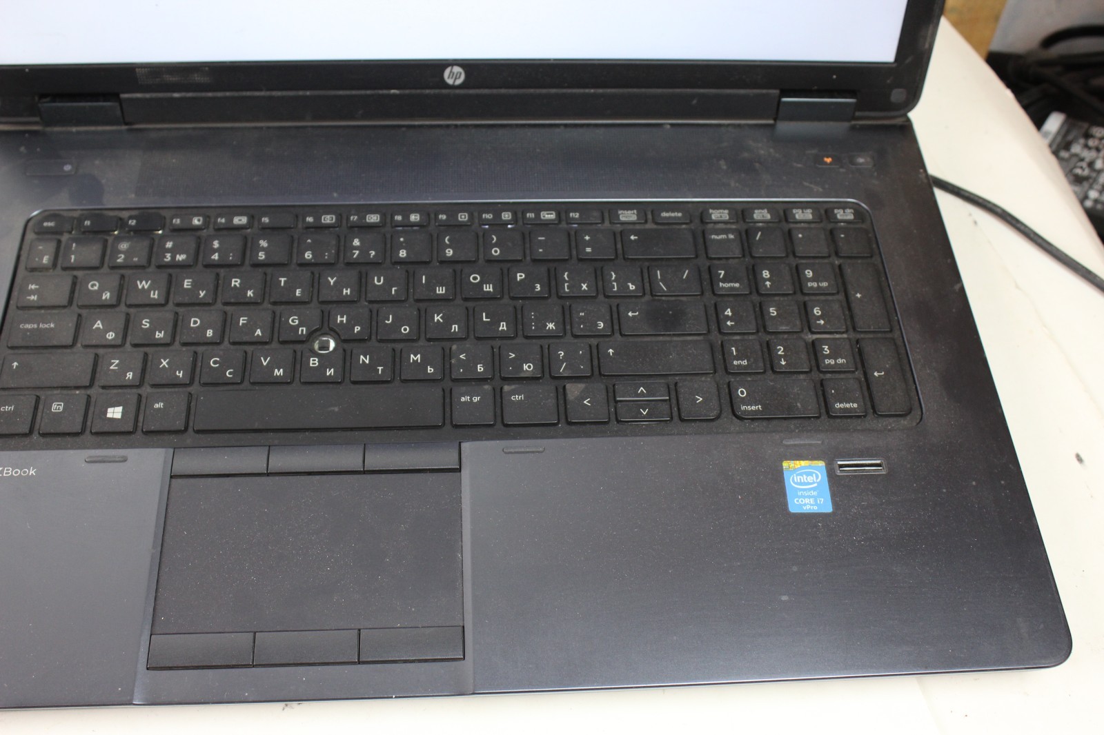 AS IS PARTS Lot of 2 HP ZBook 17 G2 2.4GHz i7-4810MQ 24GB RAM NO HDD