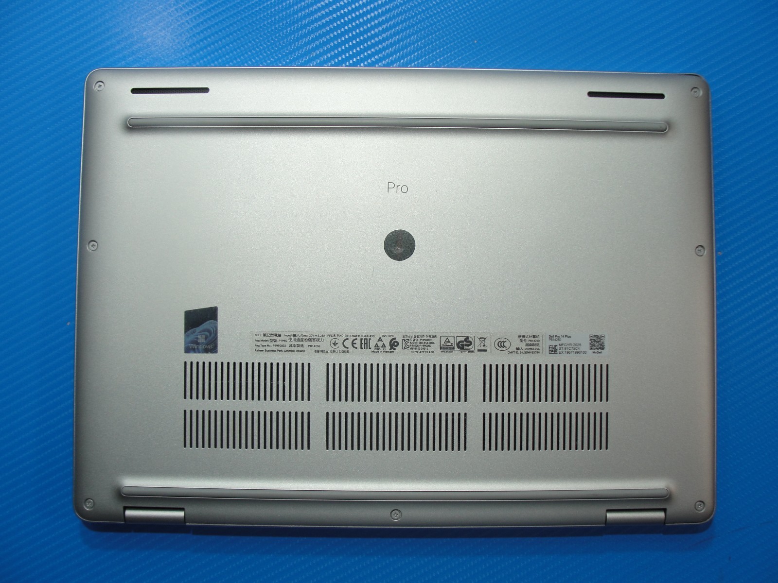 Dell Pro 13 Plus PB14250 13″WUXGA Ultra 5 235U 2.0GHz 16GB RAM 512GB WRTY 06/29