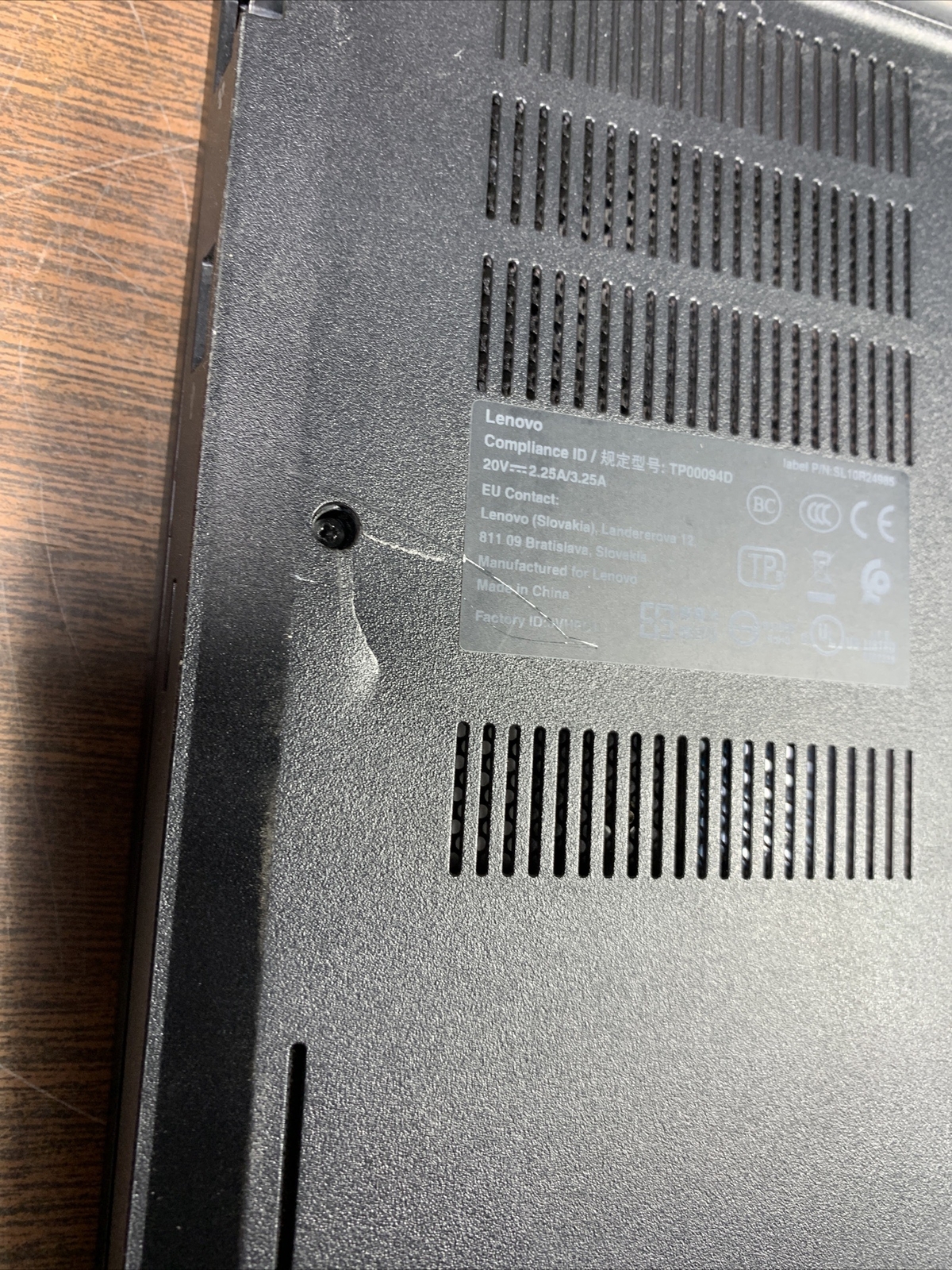THINKPAD LENOVO E490 INTEL CORE I5 8TH GEN **NO RAM/ POWER ON NO IMAGE