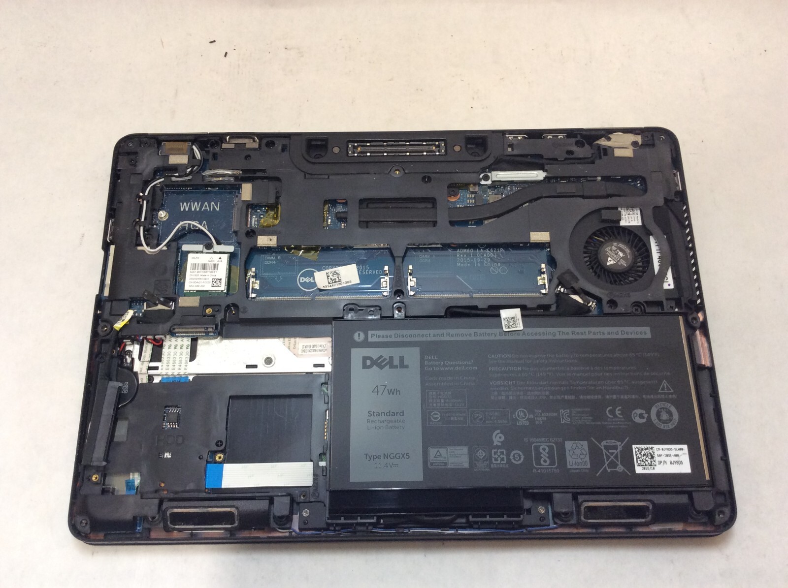 Dell Latitude E5270 Laptop 12″ Intel Core i5 6th Gen RUINED SCREEN -PP