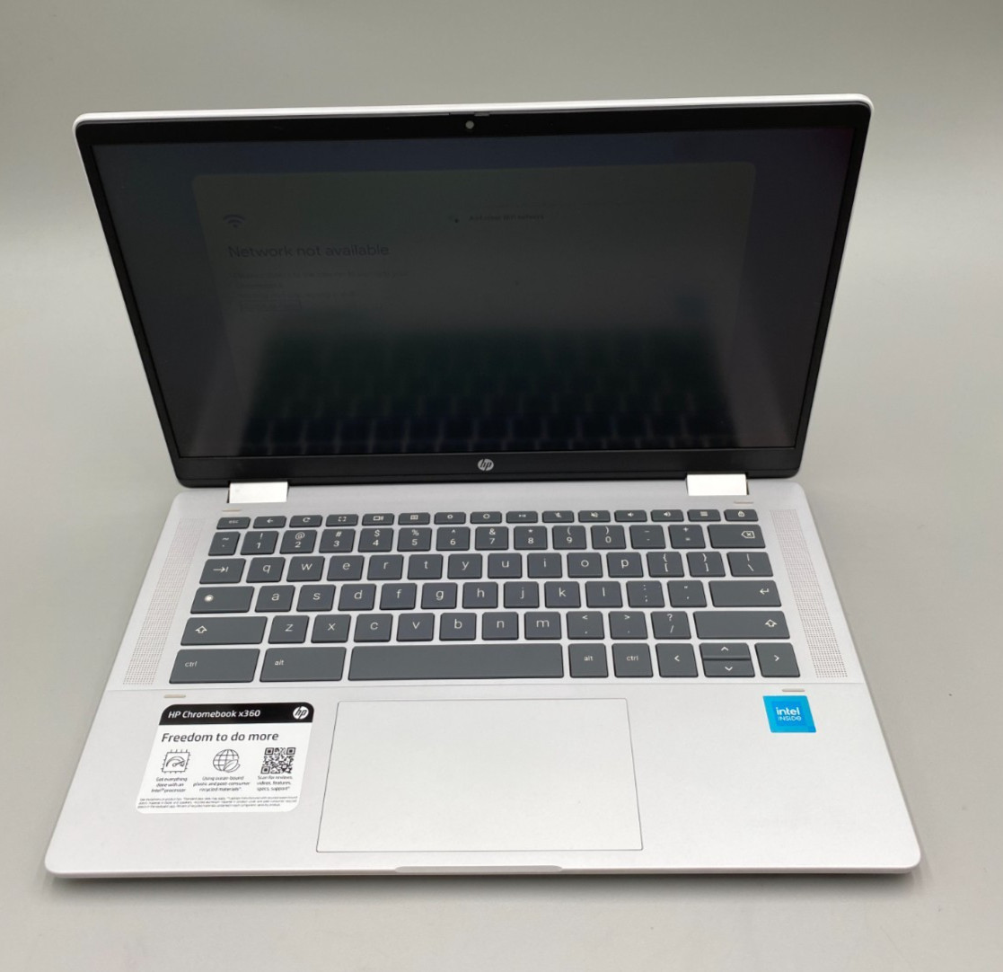 HP Chromebook X360 14″ 14b-cd0000nr I3- 11305 3.8GHz 64GB eMMC 4GB DDR5 SLV B