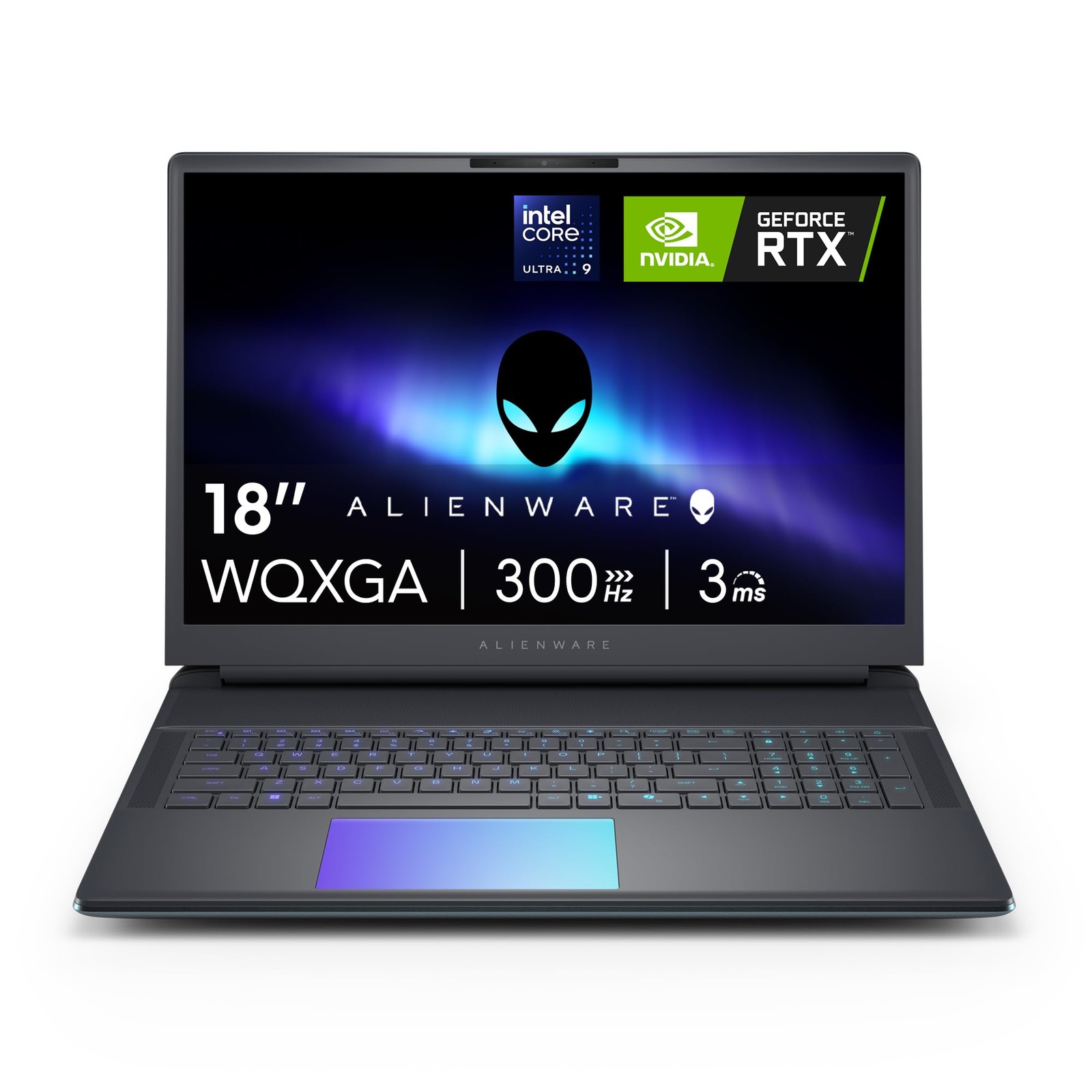 Alienware 18 Area-51 Gaming Laptop AA18250-18.0″ WQXGA 300Hz 3ms Display, Intel