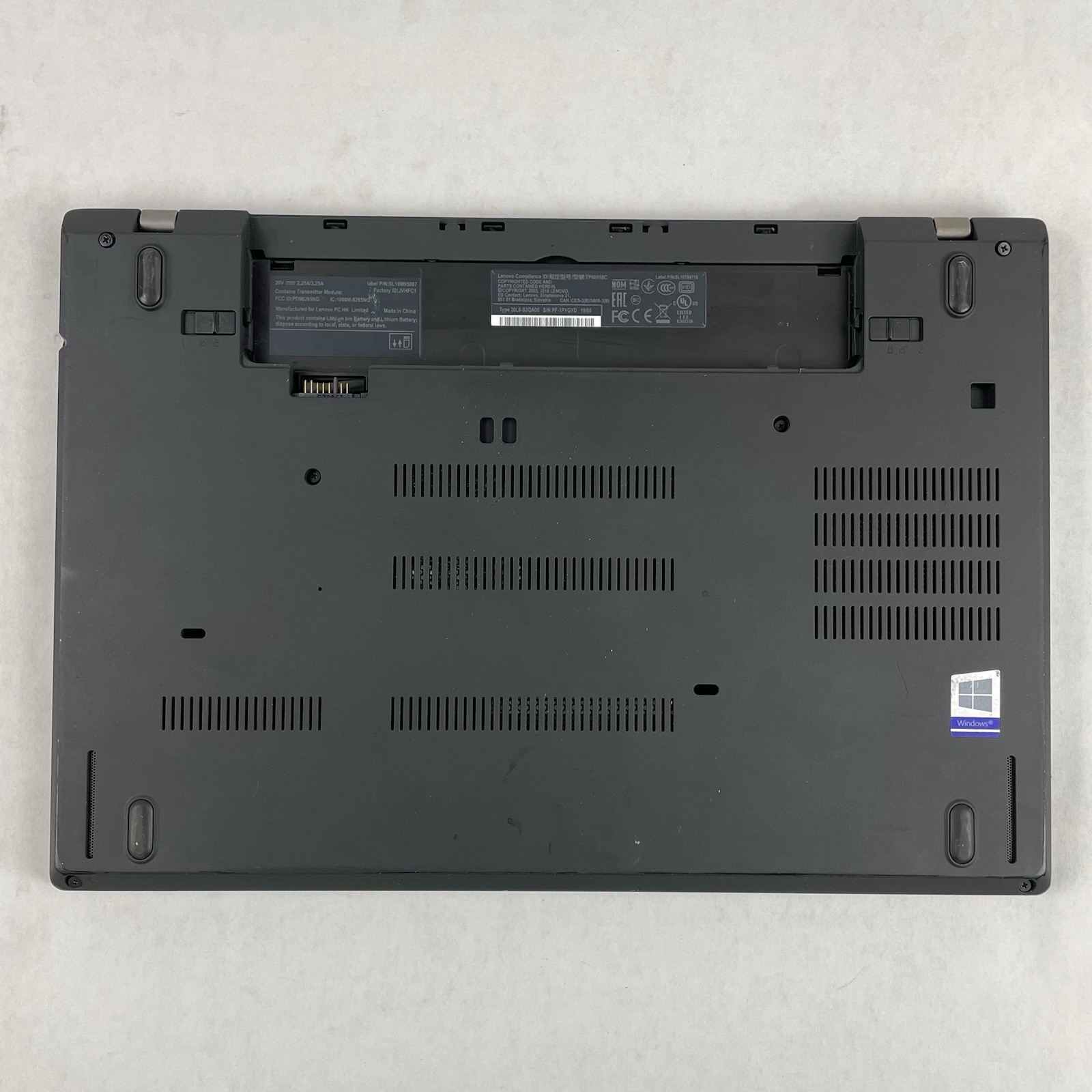 Lenovo ThinkPad T480 14″ i5-8350U 1.70 GHz 8 GB RAM No SSD/OS/AC- READ