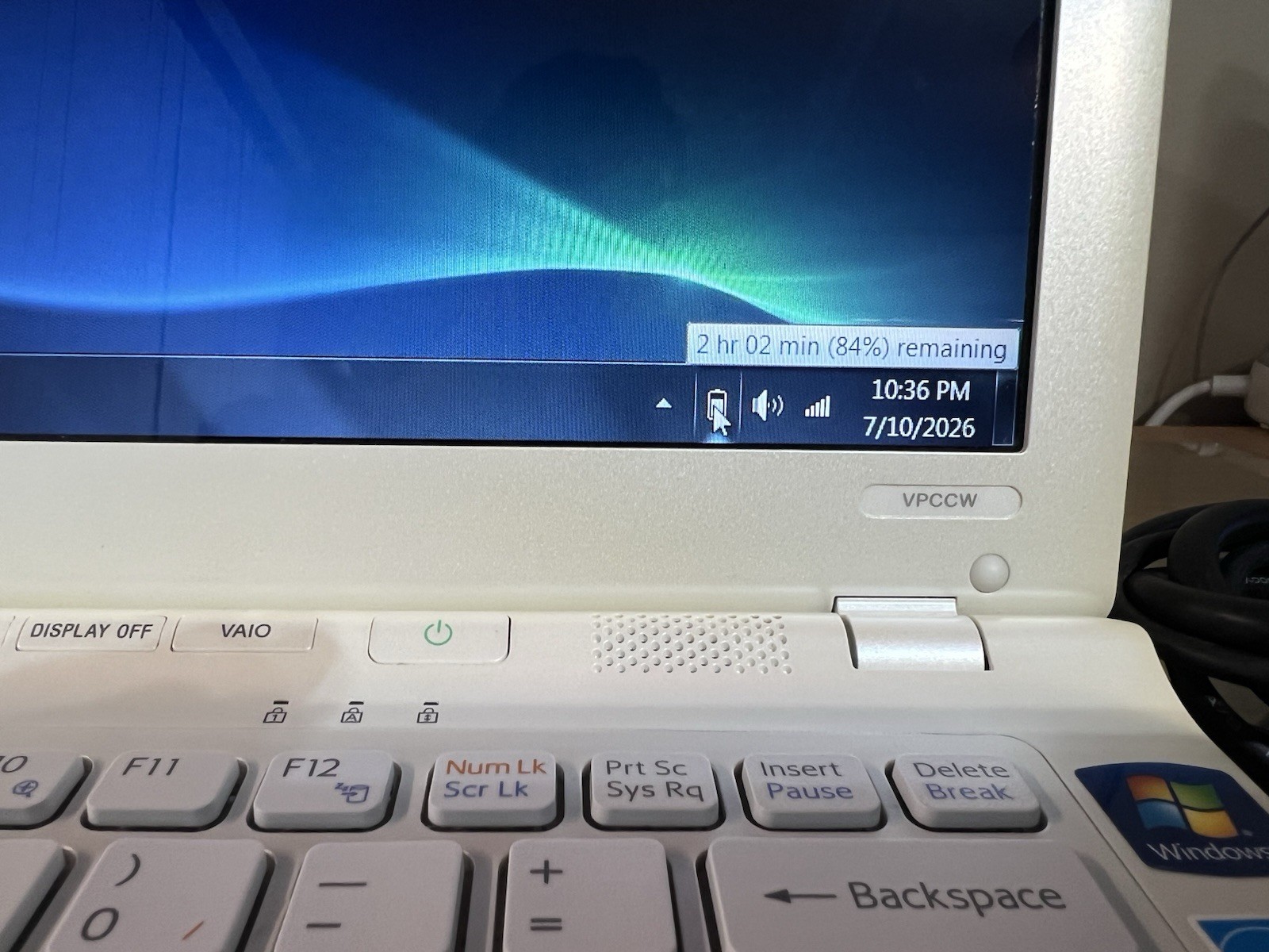 Sony VAIO VPCCW29FX 14” i5 2.53GHz 4GB 500GB Win7 Pro GeForce 310M Tested