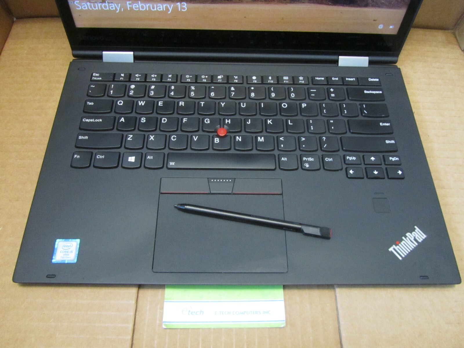 ThinkPad X1 Yoga 2nd Gen i5-7300U 8GB RAM 256GB SSD, 14″ WQHD 2560×1440 Touch