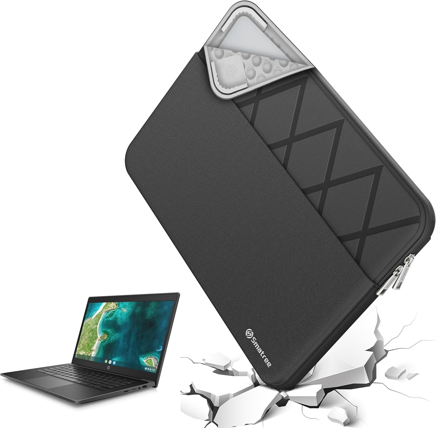 16 inch Laptop Sleeve for HP EliteBook 865/860 G11/G10/G9 & Envy 16 Notebook PC