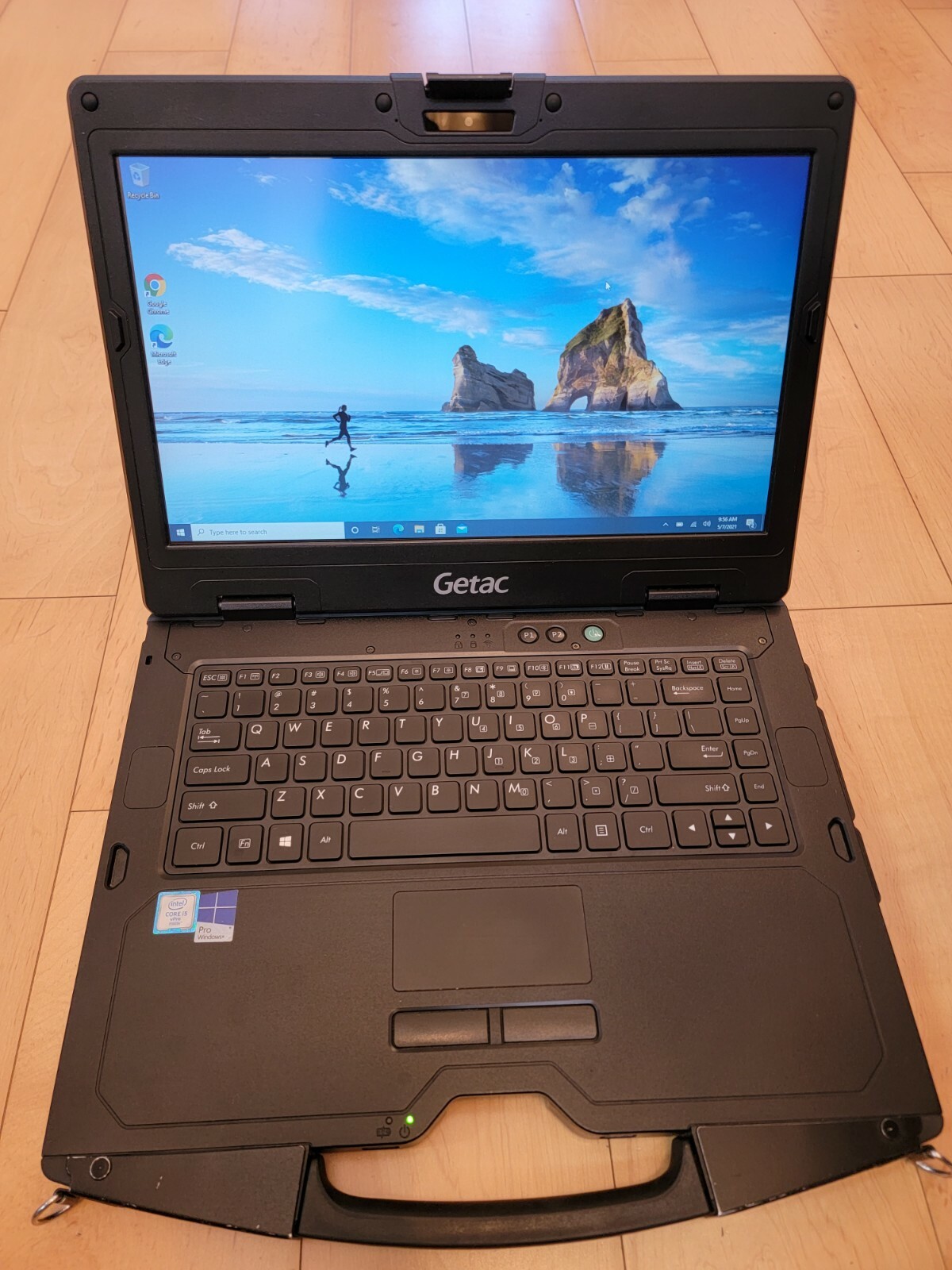 Getac S410 6th Gen Core i5 2.4Ghz 8GB 512GB SSD Rugged 517 Hours In Bios Excelle