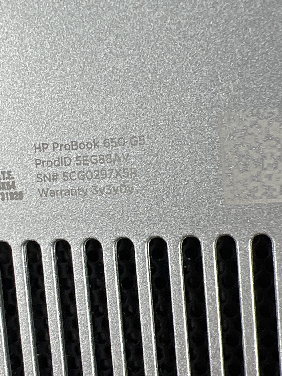 HP PROBOOK 650 G8 INTEL CORE I7-8665U 1.90GHZ 16GB RAM **BIOS L0CKED **NO HD