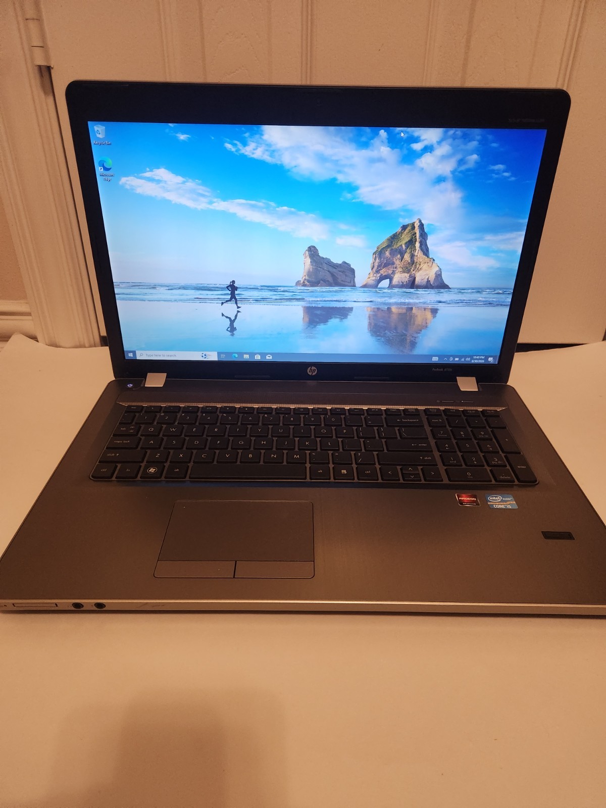 HP ProBook 4730s Laptop I5-2410M 6GB RAM 256GB SSD 17.3” Win 10 pro
