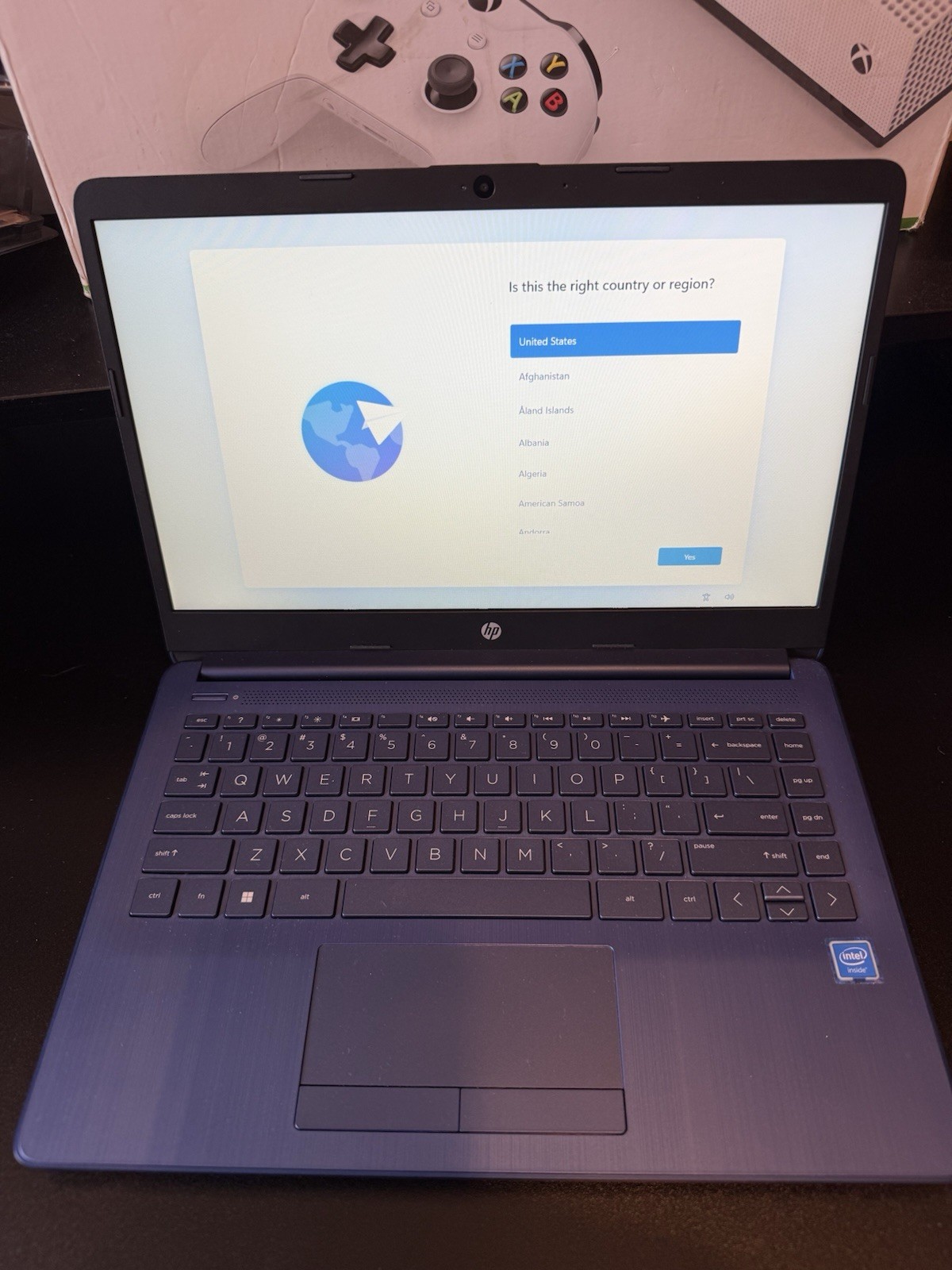 HP Stream 14-CF2111WM 14″ Celeron N4120 1.1GHz 4GB RAM 64GB SSD Blue