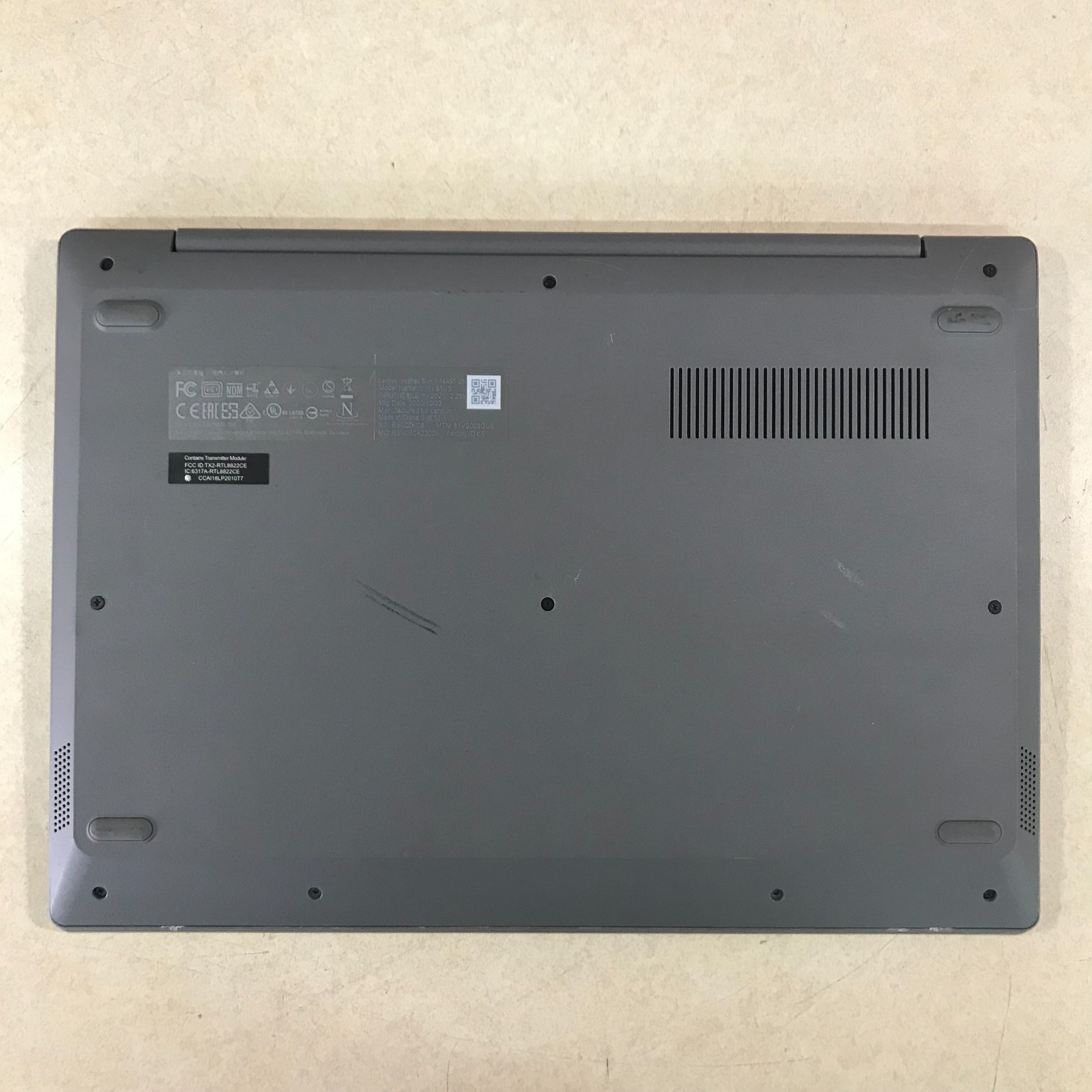 Lenovo IdeaPad Slim AMD A6-9220e 1.60GHz 4GB RAM 64GB EMMC w/Power (Windows 10)
