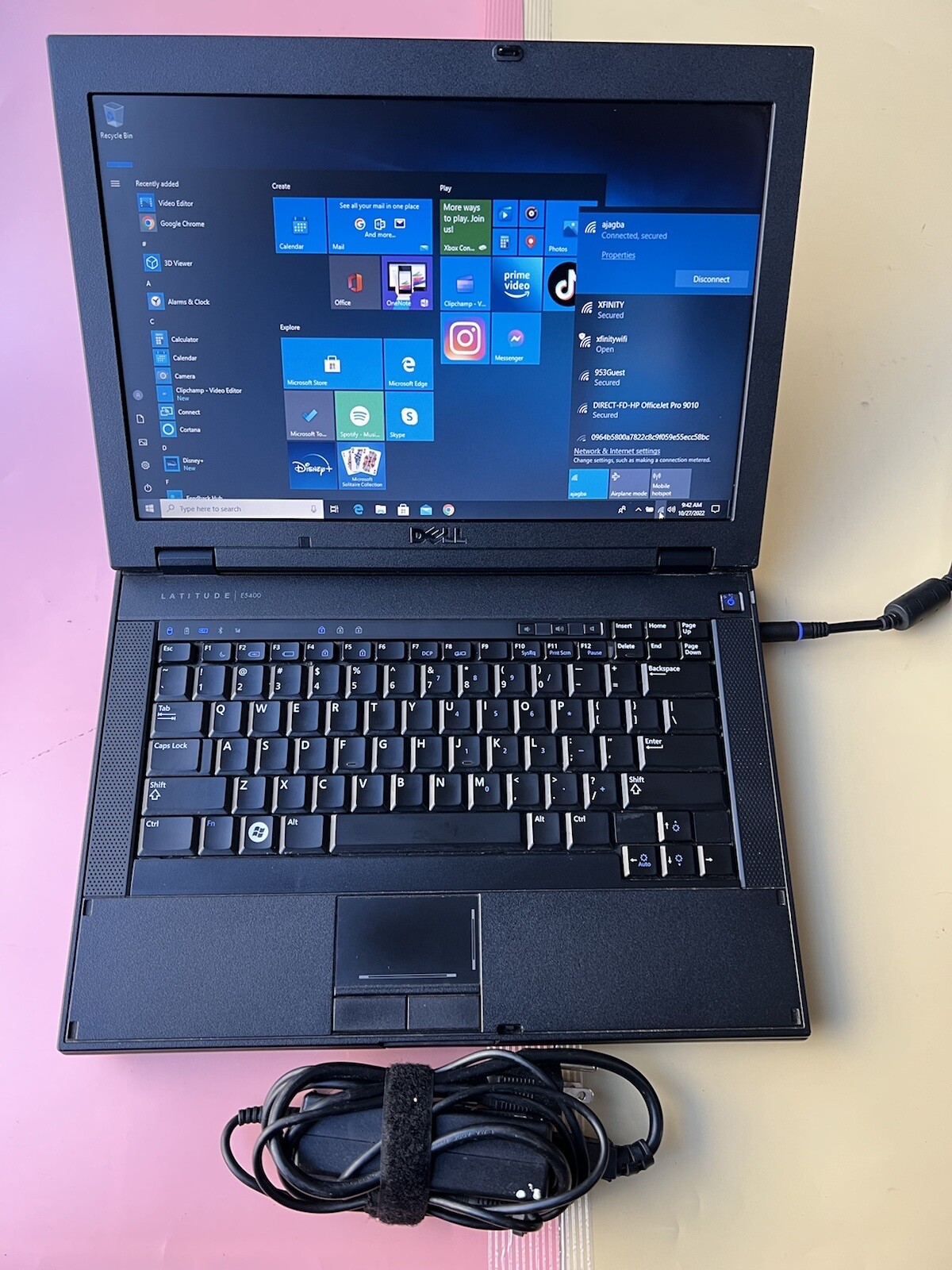 Dell Latitude E5400 14″ Intel Core 2 Duo 2.00GHz 4GB RAM 160GB HDD Phone port