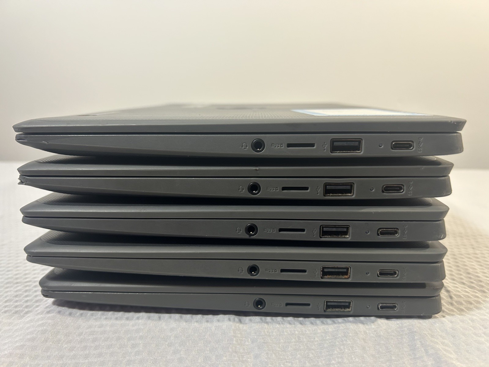 Lot of 5 HP Chromebook 11A G8 EE Enterprise Enrolled Some Parts Only All Charge