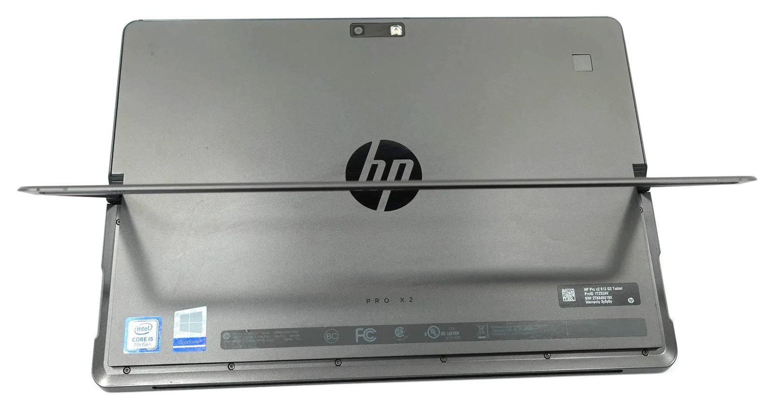 HP Pro X2 612 G2 Tablet Core i5-7Y54 1.20GHz 8GB 128GB SSD