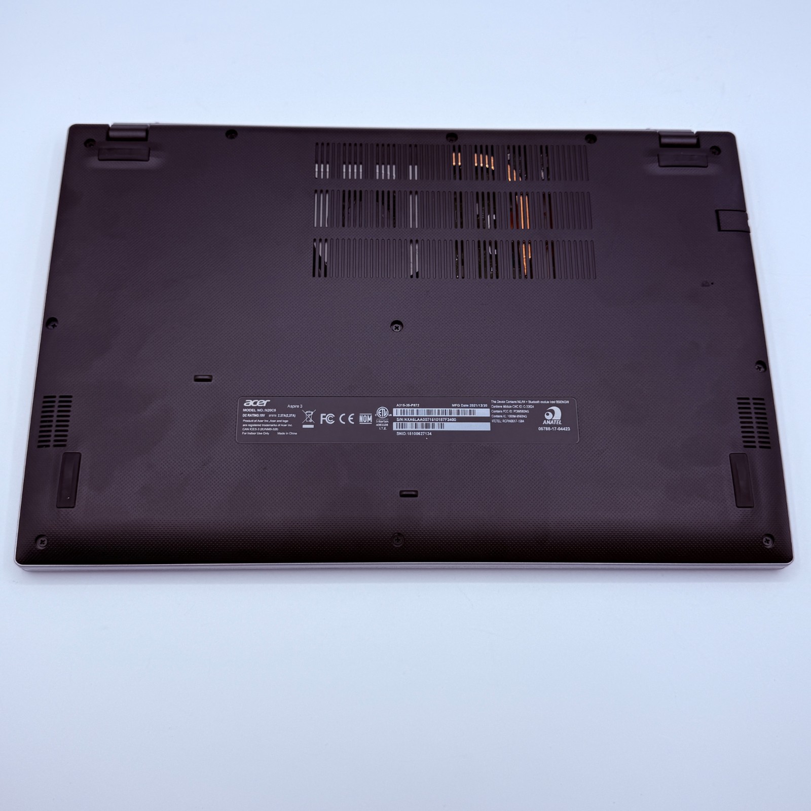 Laptop Acer Aspire A315-35 15.6″ Pentium N6000 8GB 256GB SSD UHD Win11 Home Good