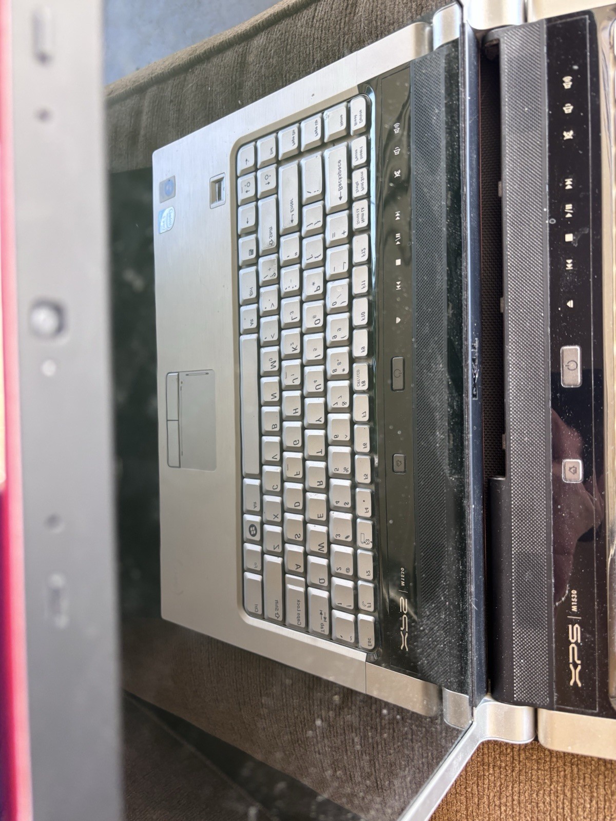 DELL INSPIRON 1720 LAPTOP WINDOWS VISTA WORKS FINE Needs Battery Red Cover