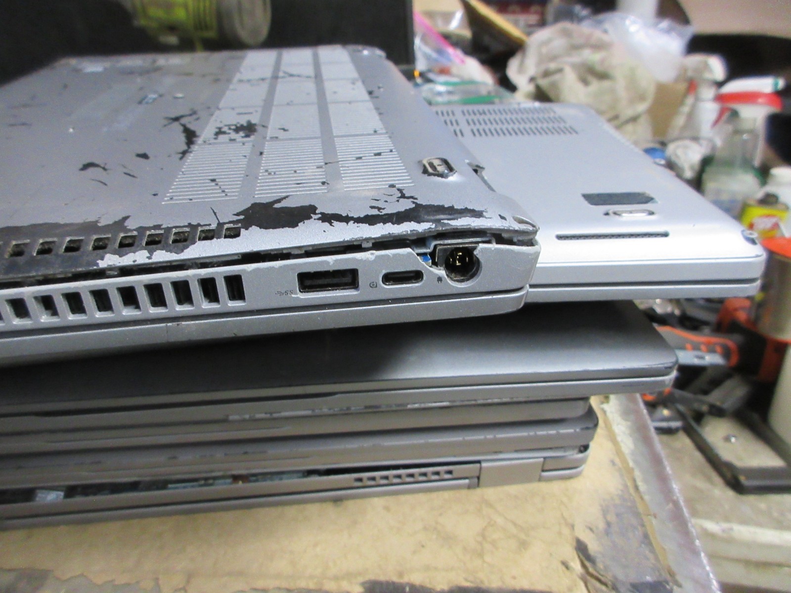 LOT OF 4 Dell Latitude 5410 14” i5-10310U 1.7GHZ PARTS / REBUILD