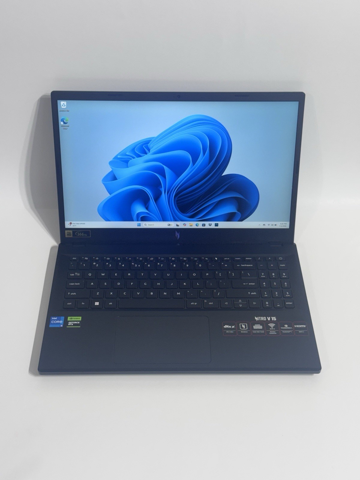 Acer Nitro V 15 165Hz FHD i5-13420H 8GB 512GB SSD RTX 4050 READ