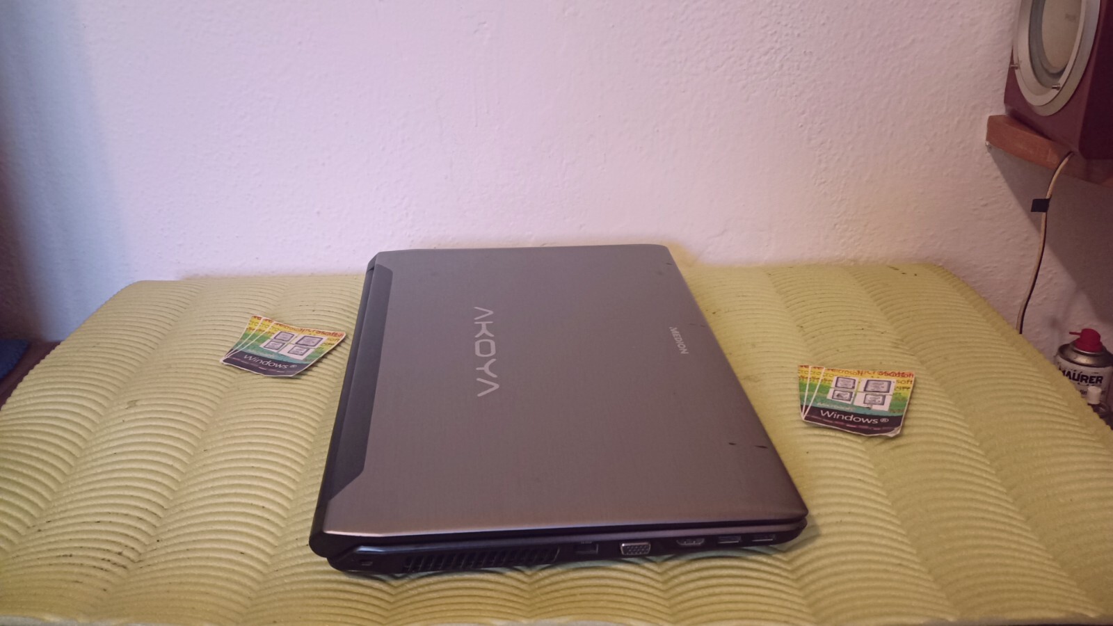 medion akoya p6638 15.6″ i5-3320m 128GB NVME 8gb nvidia 635m 1gb windows 11i