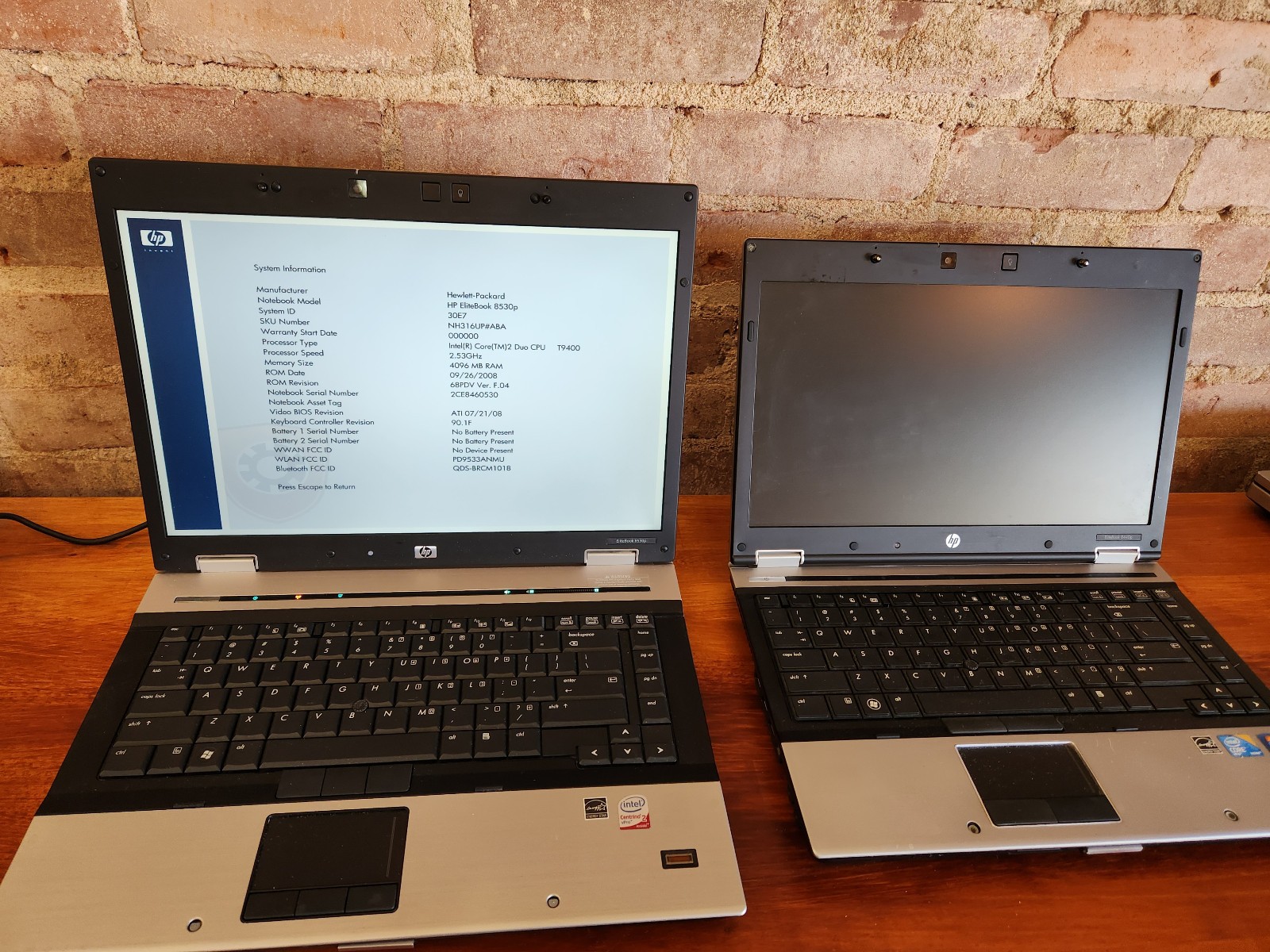 Mixed Lot of 8 HP EliteBooks 8730w 6930p 8440p 8470p See Description