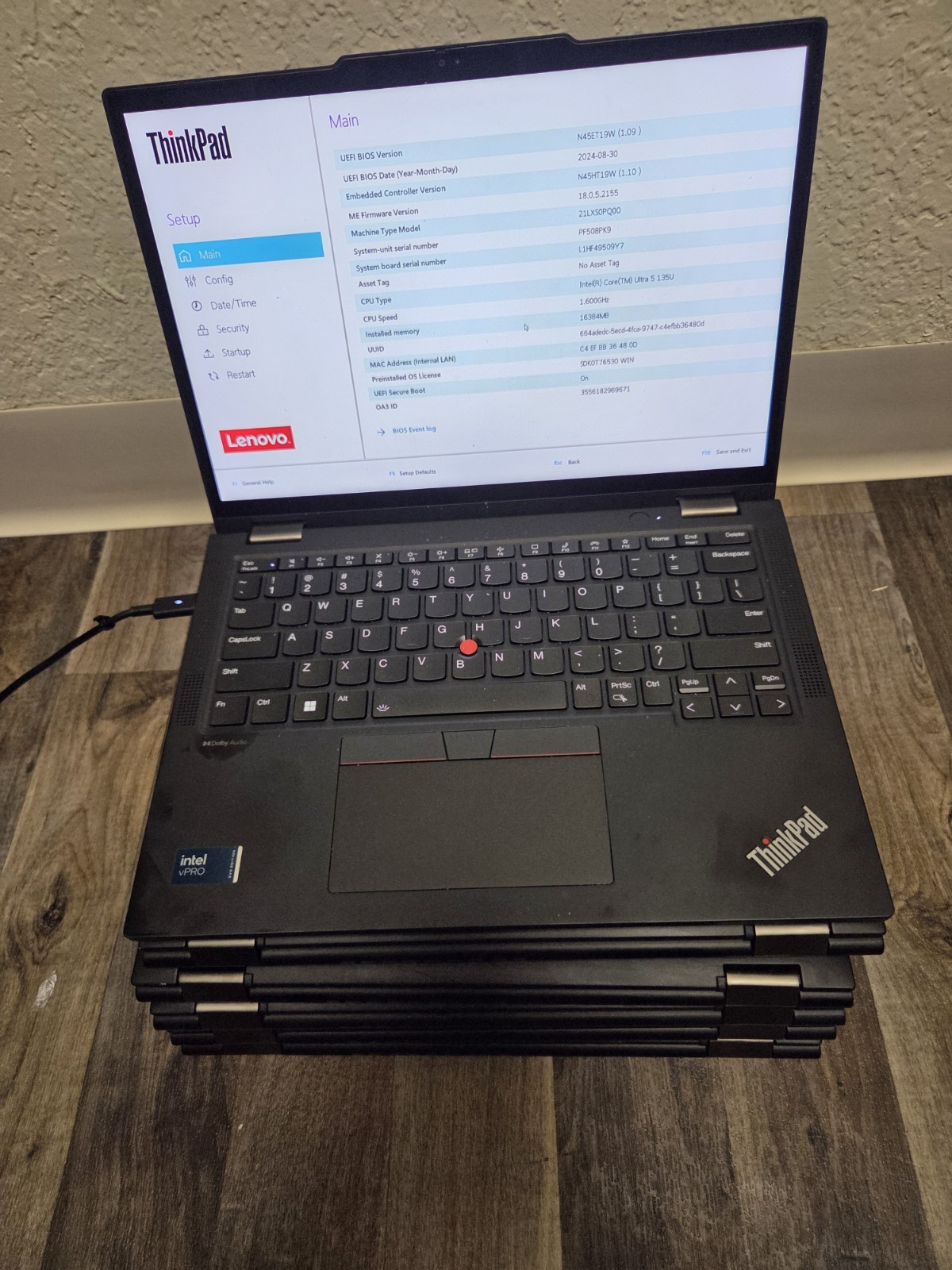 Lenovo ThinkPad X13 Gen 5 Laptop 13.3″ 2-in-1 Ultra 5, 16 Gb Ram No Ssd