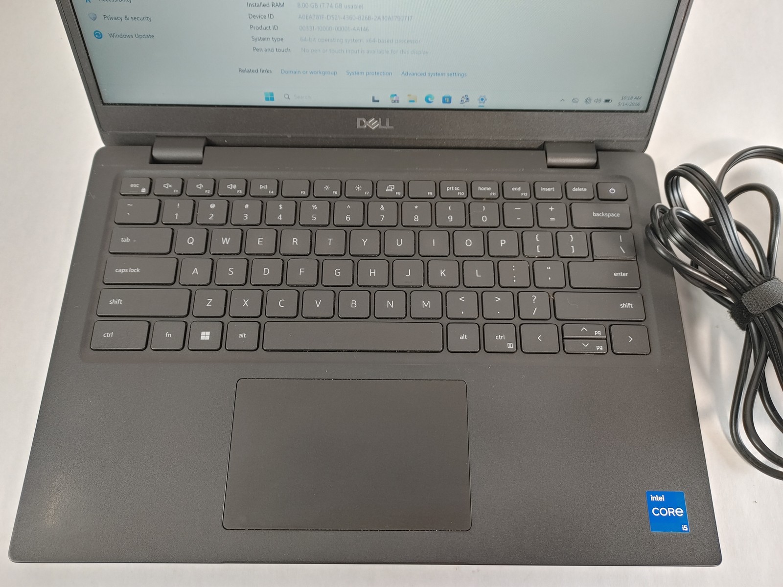 Dell Latitude 3420 Core i5-1135G7 2.40 GHz 8 GB DDR4 256 GB NVMe Windows 11 Pro
