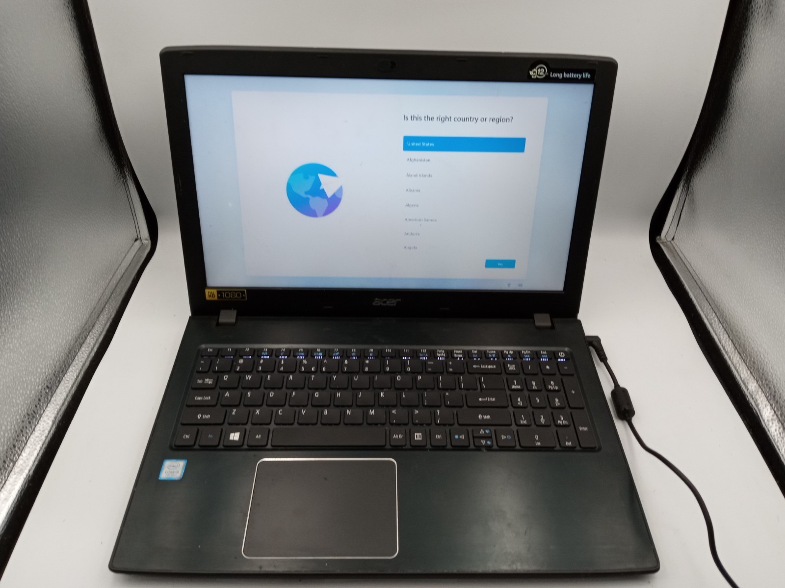 Acer Aspire E5-575 15″ Laptop Intel i3-7100U 8GB RAM 128GB SSD Win11 -READ -RR