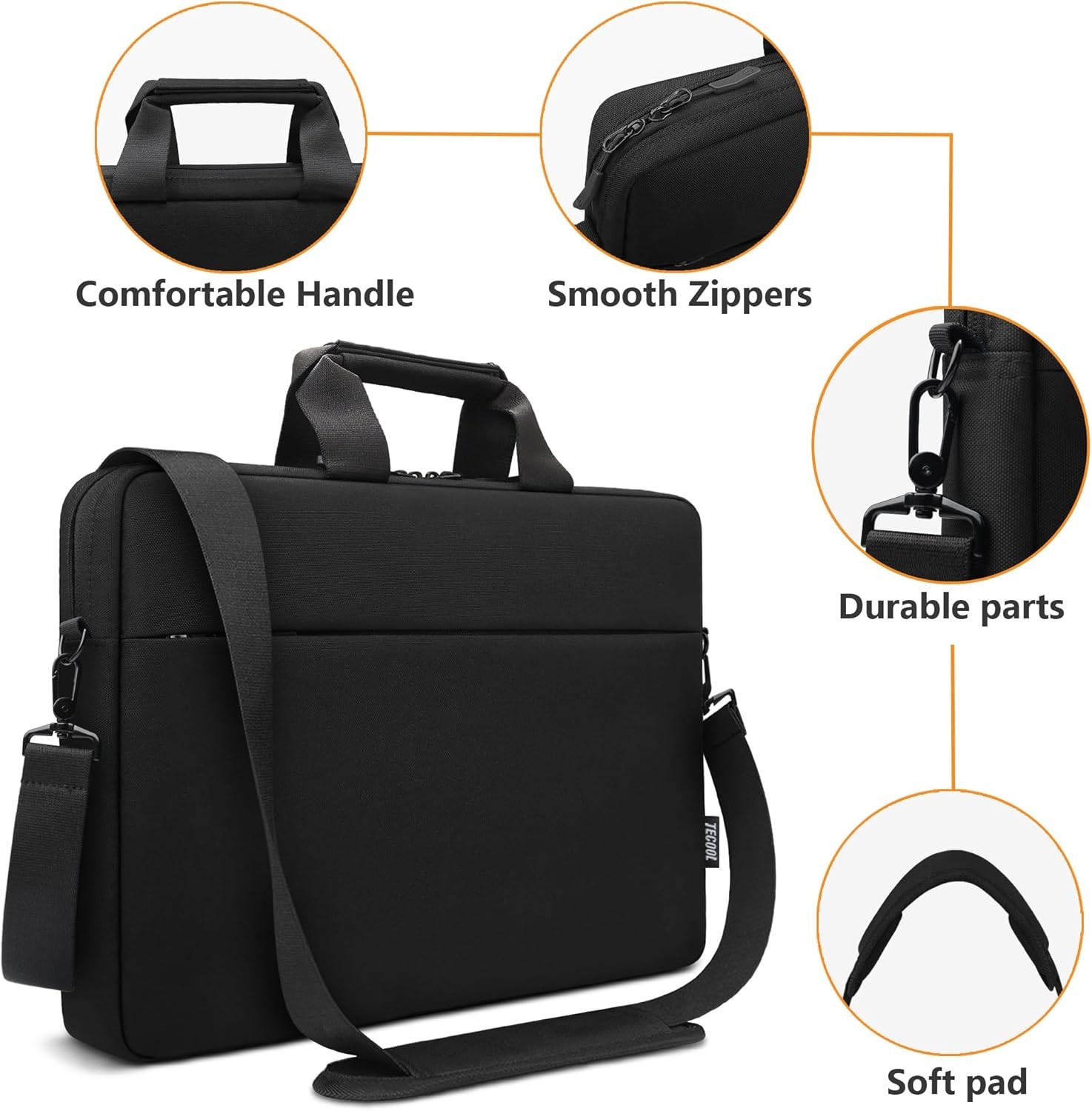Laptop Bag 17 17.3 Inch, Waterproof Laptop Case Sleeve for Lenovo HP Dell Acer A