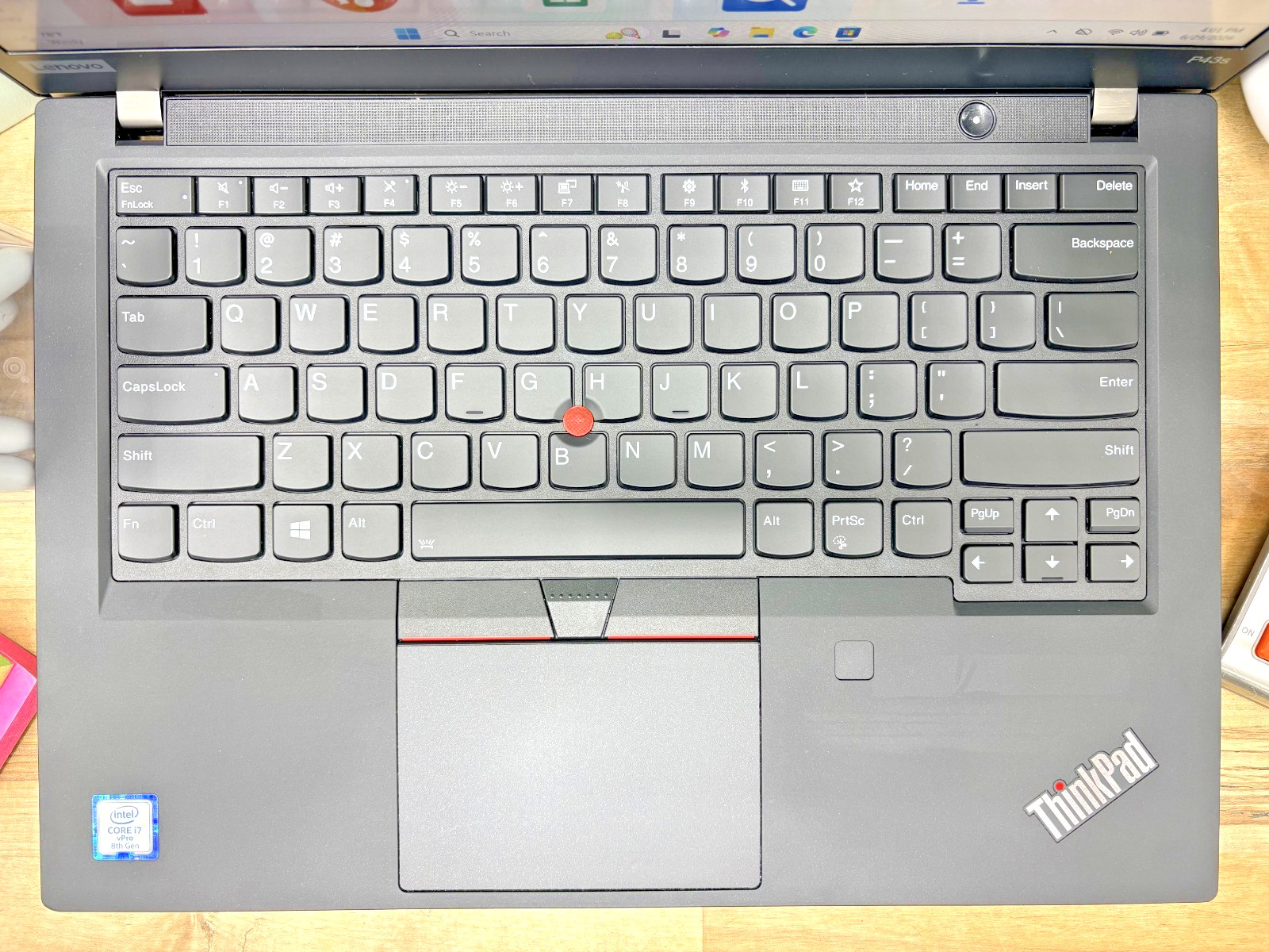 Lenovo ThinkPad P43s Intel i7-8th Gen 1.90GHz 16GB RAM 256GB SSD Windows 11 Pro*