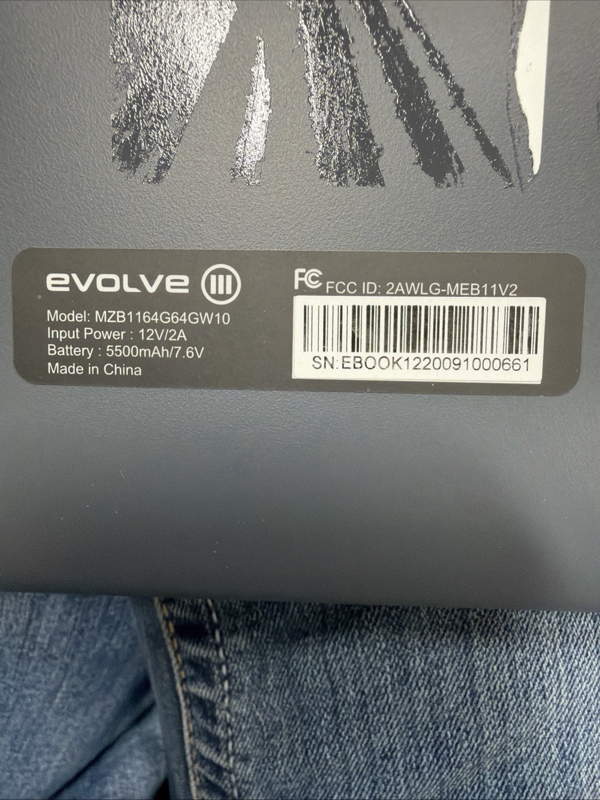 Evolve III Maestro 11.6” READ DESCRIPTION