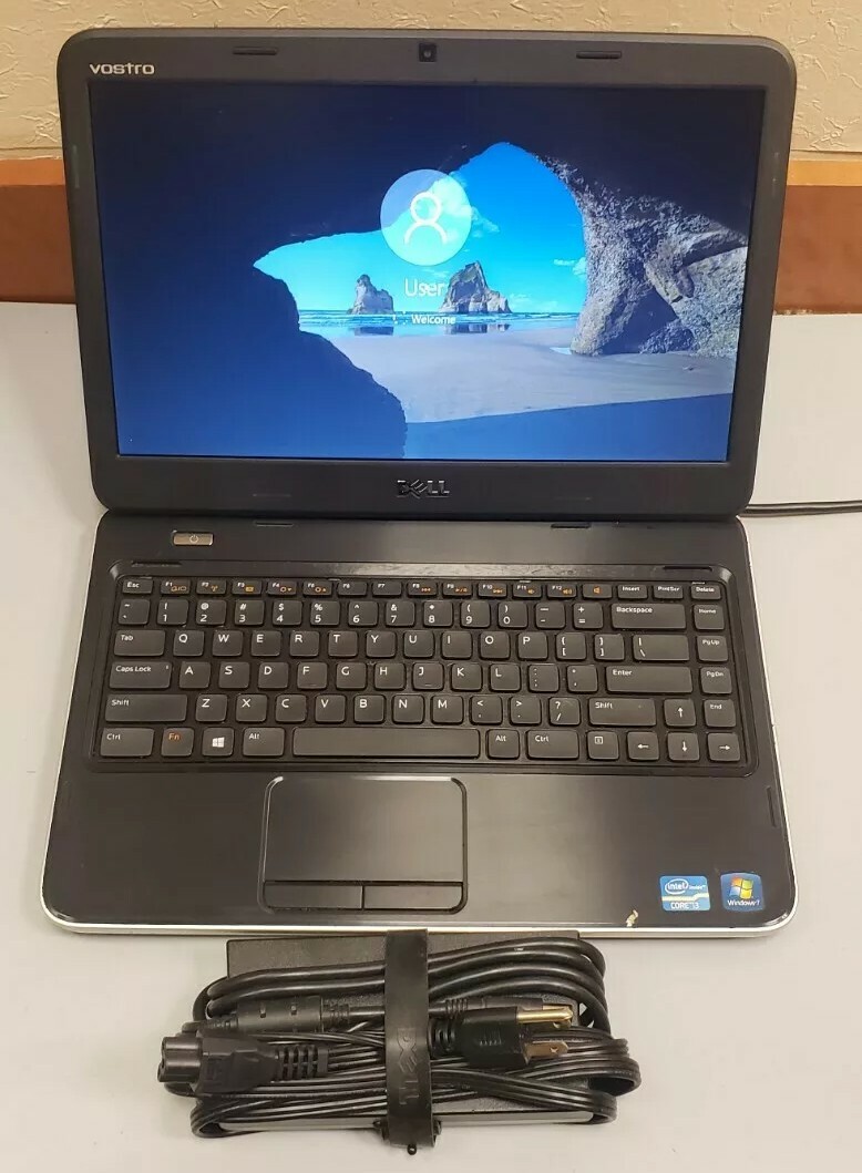 Dell Vostro 2420 Intel Core i3-2348M 2.30GHz 4GB RAM 500GB HDD WEBCAM BLUETOOTH