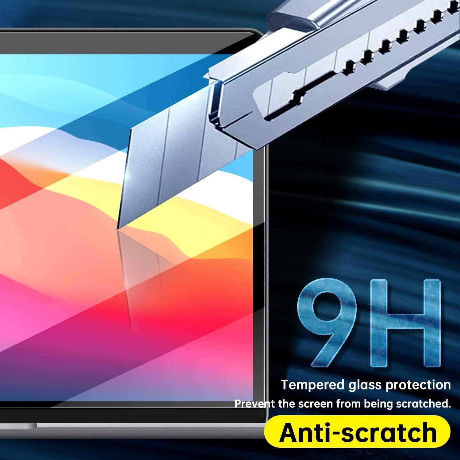 Ultra Thin Anti-Scratch Screen Protector for MacBook Pro 13.3 Inch 2020 – 2 Pack