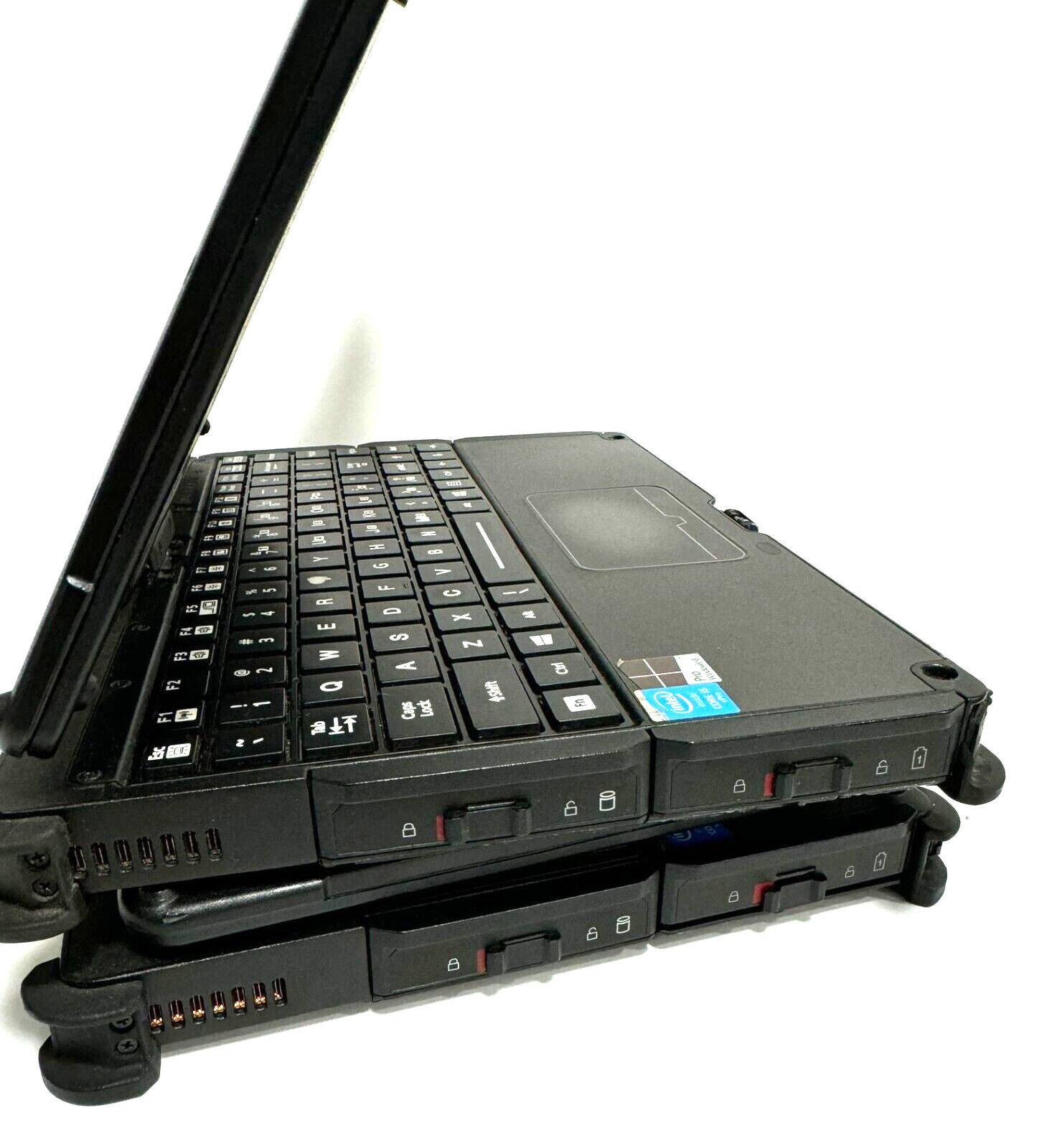 Lot of 2 GETAC V110 i5-4300U 1.90GHz 4Gb Ram NO CADDY/SSD/Charger