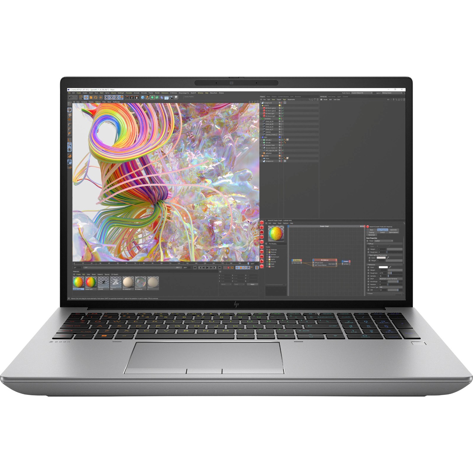 HP ZBook Fury 16″ G9 UHD OLED Touch i9-12950HX 2.30GHz RTX A5500 64GB 1TB SSD