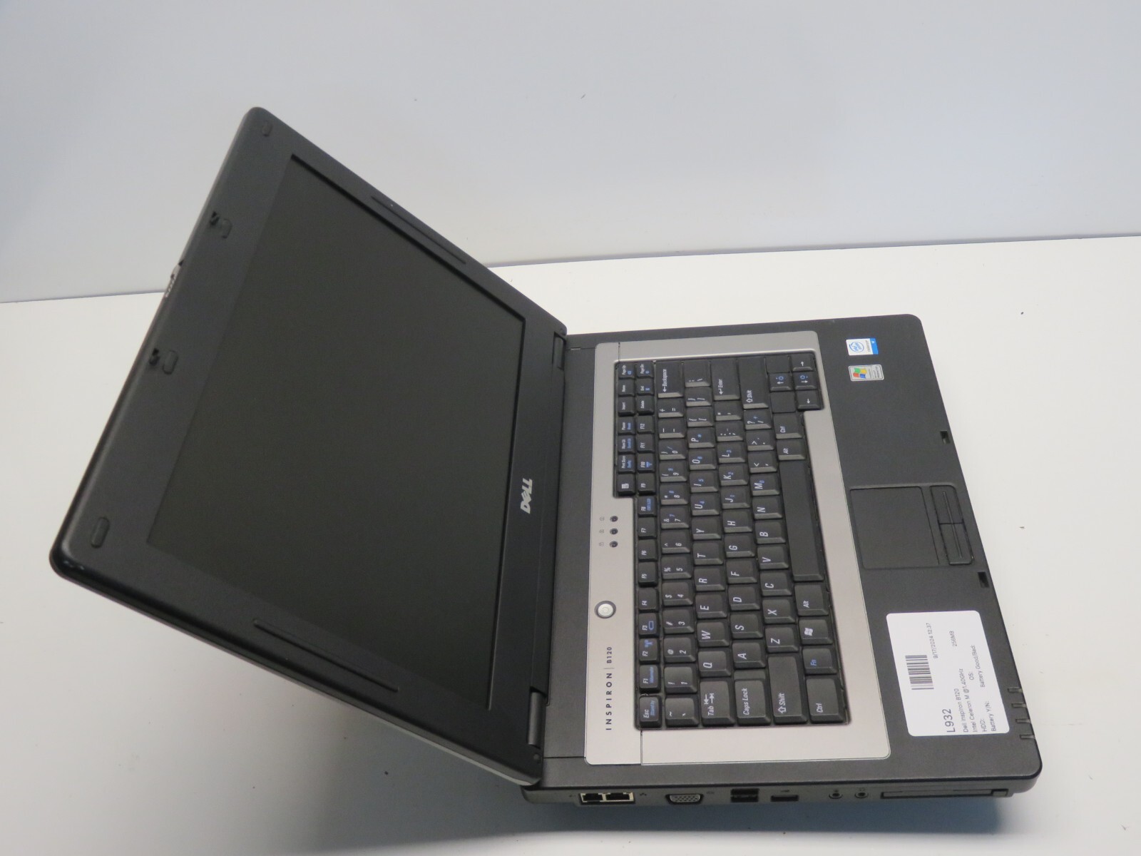 Dell Inspiron B120 Intel Celeron M 1.40GHz 256MB NO HDD No Batt