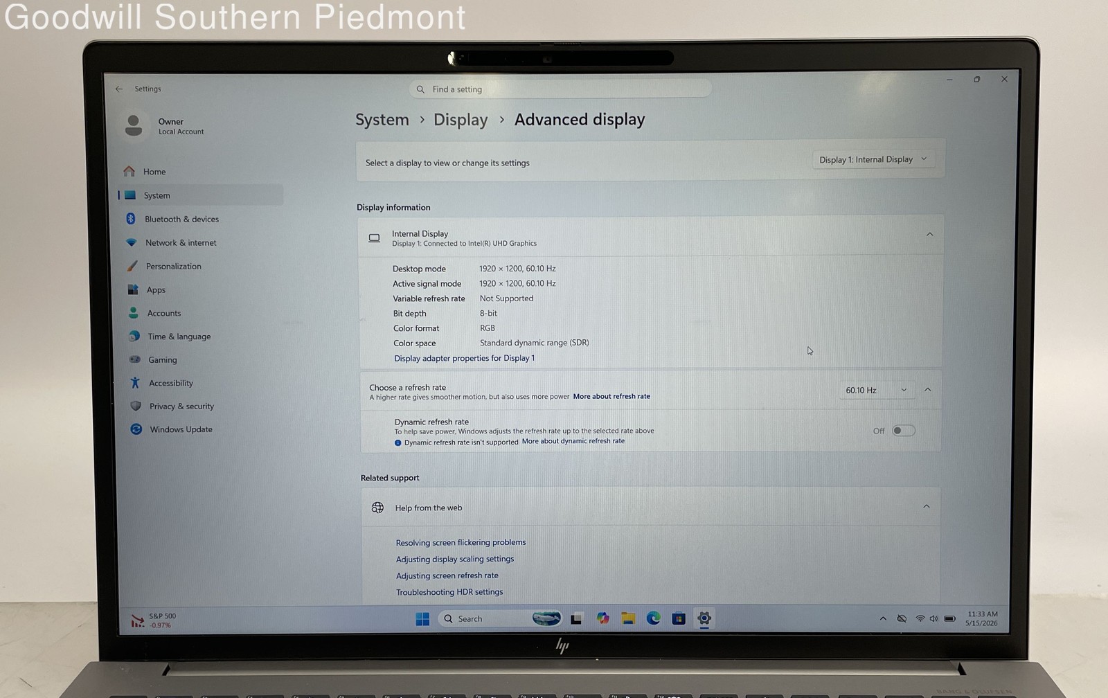 HP ZBook Fury 16 G9 Intel Core i9-12950HX 32GB RAM 1TB SSD Win 11 RTX A4500