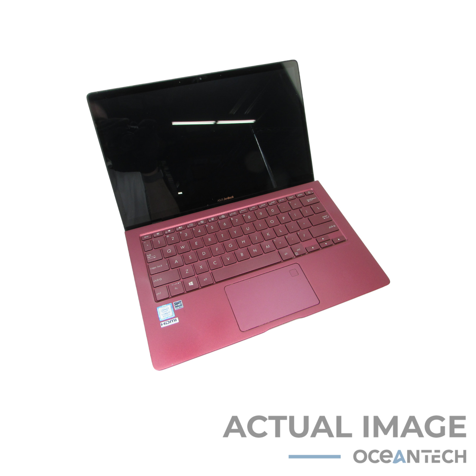 Asus Zenbook UX391U 13.3″ i7-8550U 1.8GHz 8GB RAM 512GB NVMe No OS/AC Red