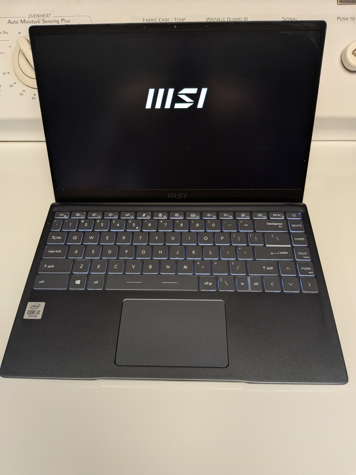 MSI Modern 14 B10MW 14″ i3 10th Gen 16GB RAM 512GB SSD FHD Webcam Black