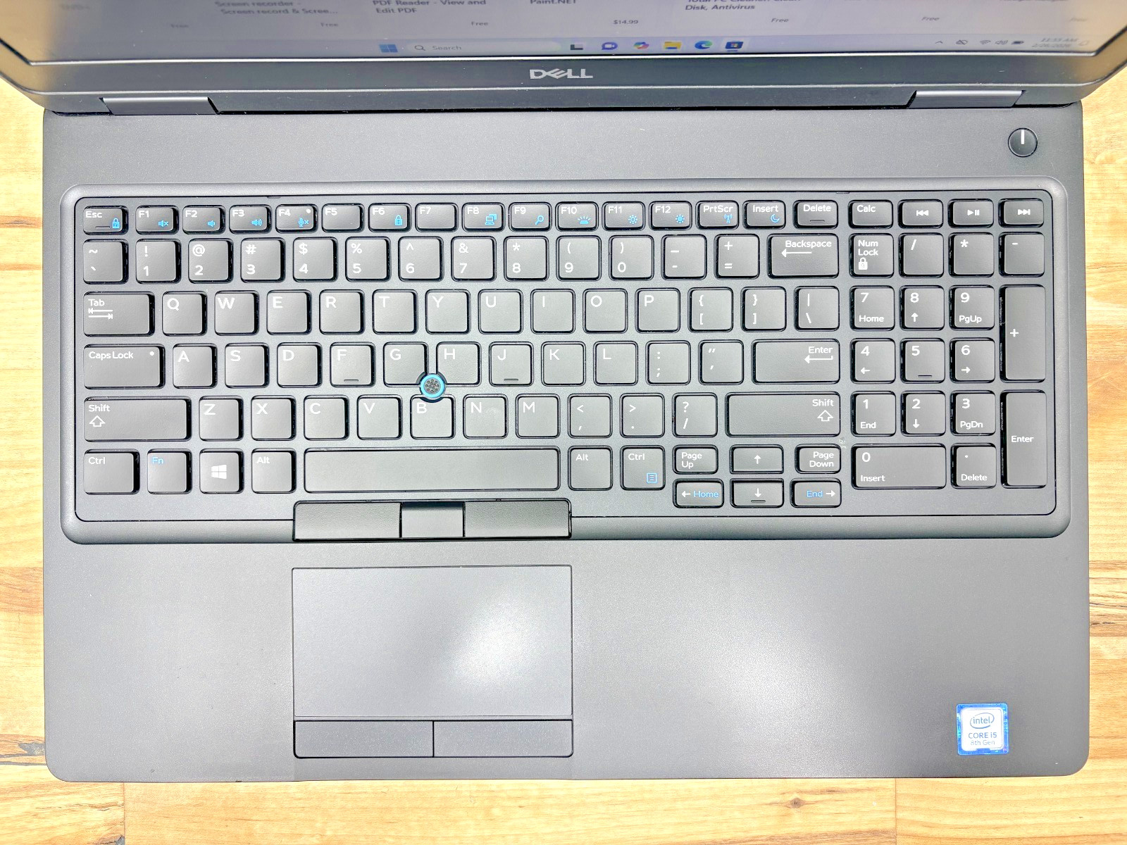 Dell Latitude 5590 Intel i5-8th Gen 1.60GHz 16GB RAM 256GB SSD Windows 11 Pro*