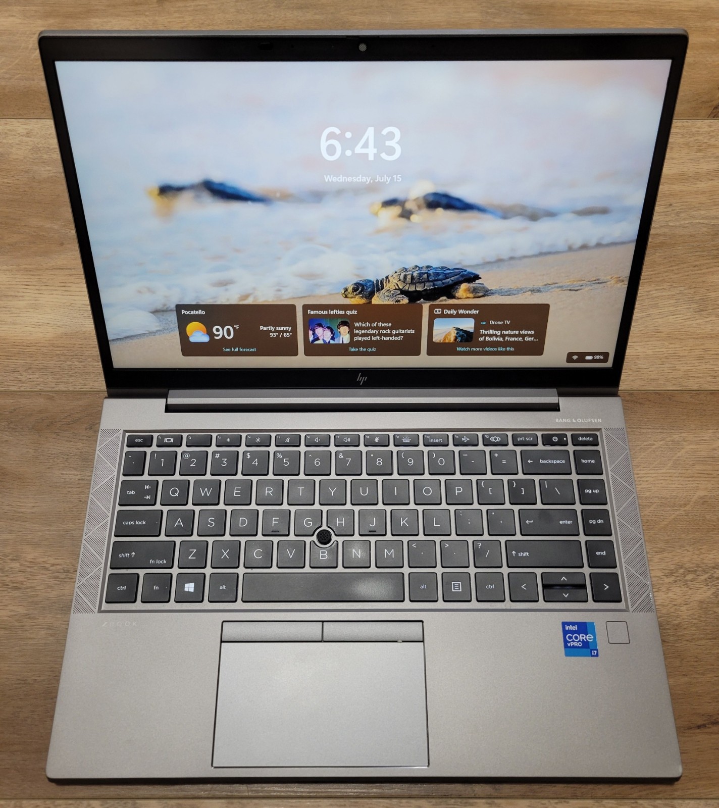 HP ZBook Firefly G8 14″ FHD Laptop Intel i7-1185G7☆16GB DDR4☆256GB SSD☆Win 11