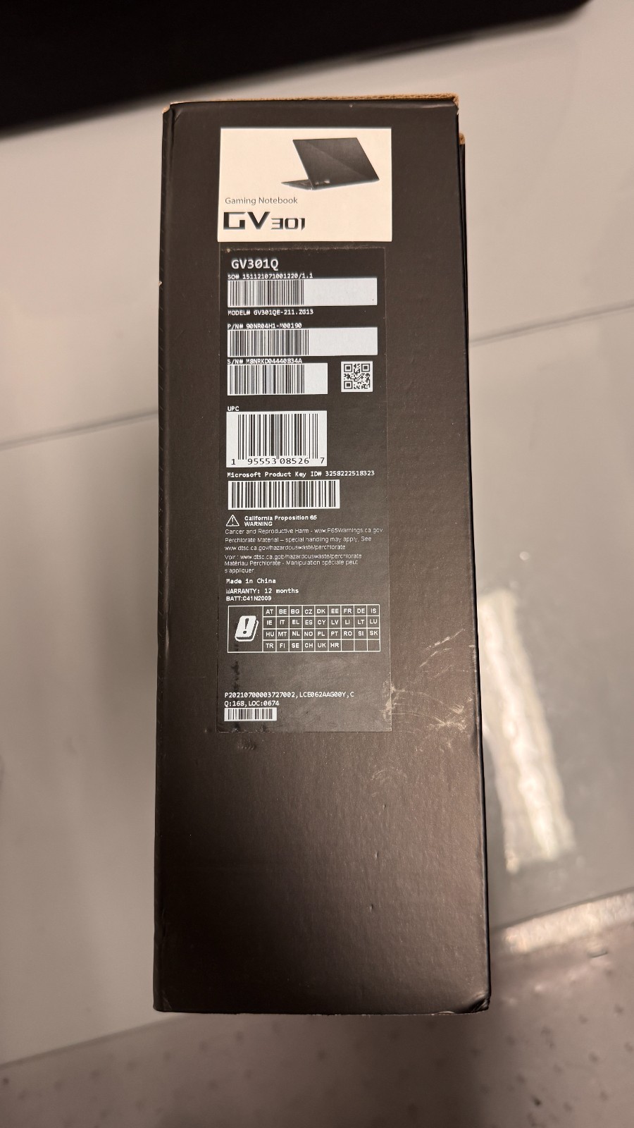 ASUS ROG Flow X13 13.4 1TB SSD AMD Ryzen 9 5900 16GB NVIDIA 3050 TI Touchscreen