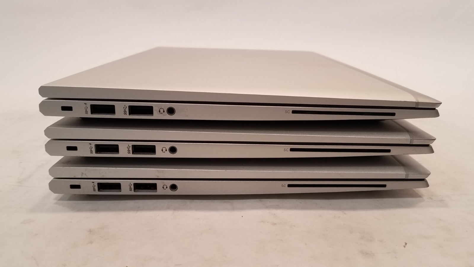 HP EliteBook 840 G7, 14″ Touch, i7-10610U@1.8GHz, 16GB RAM, 512GB NVMe, Lot of 3