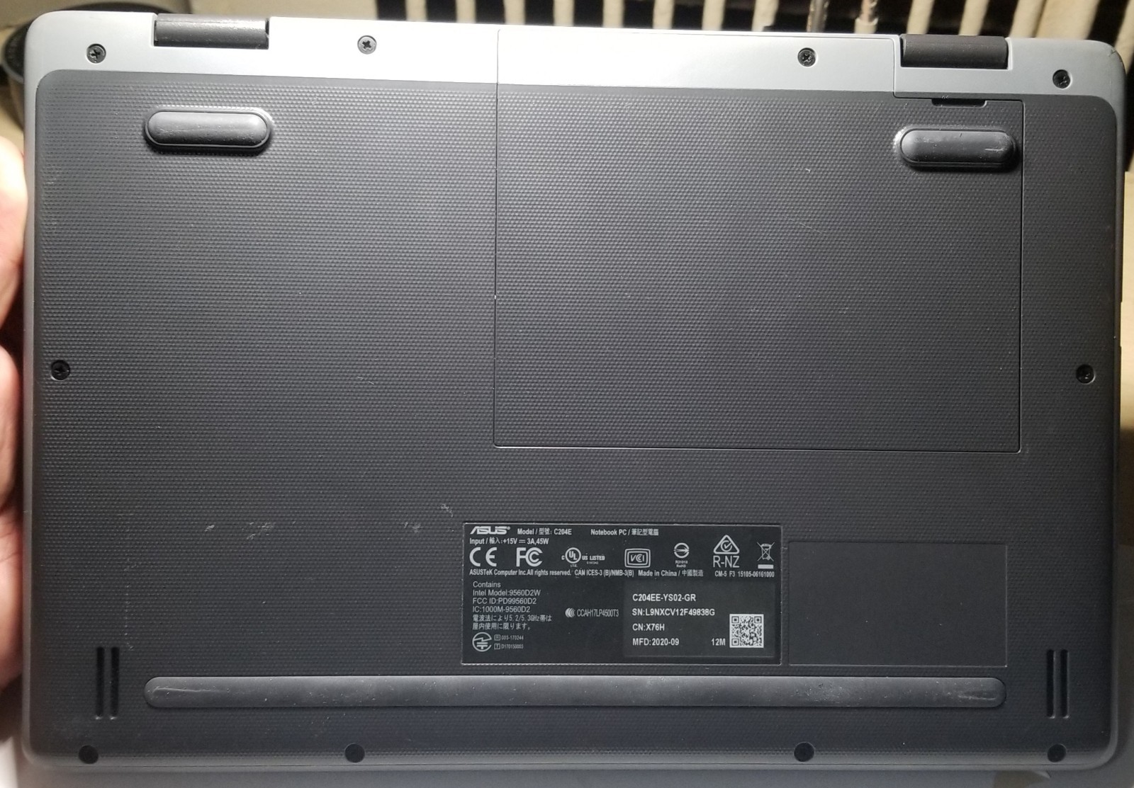ASUS Chromebook C204EE-YB02-GR 11.6”
