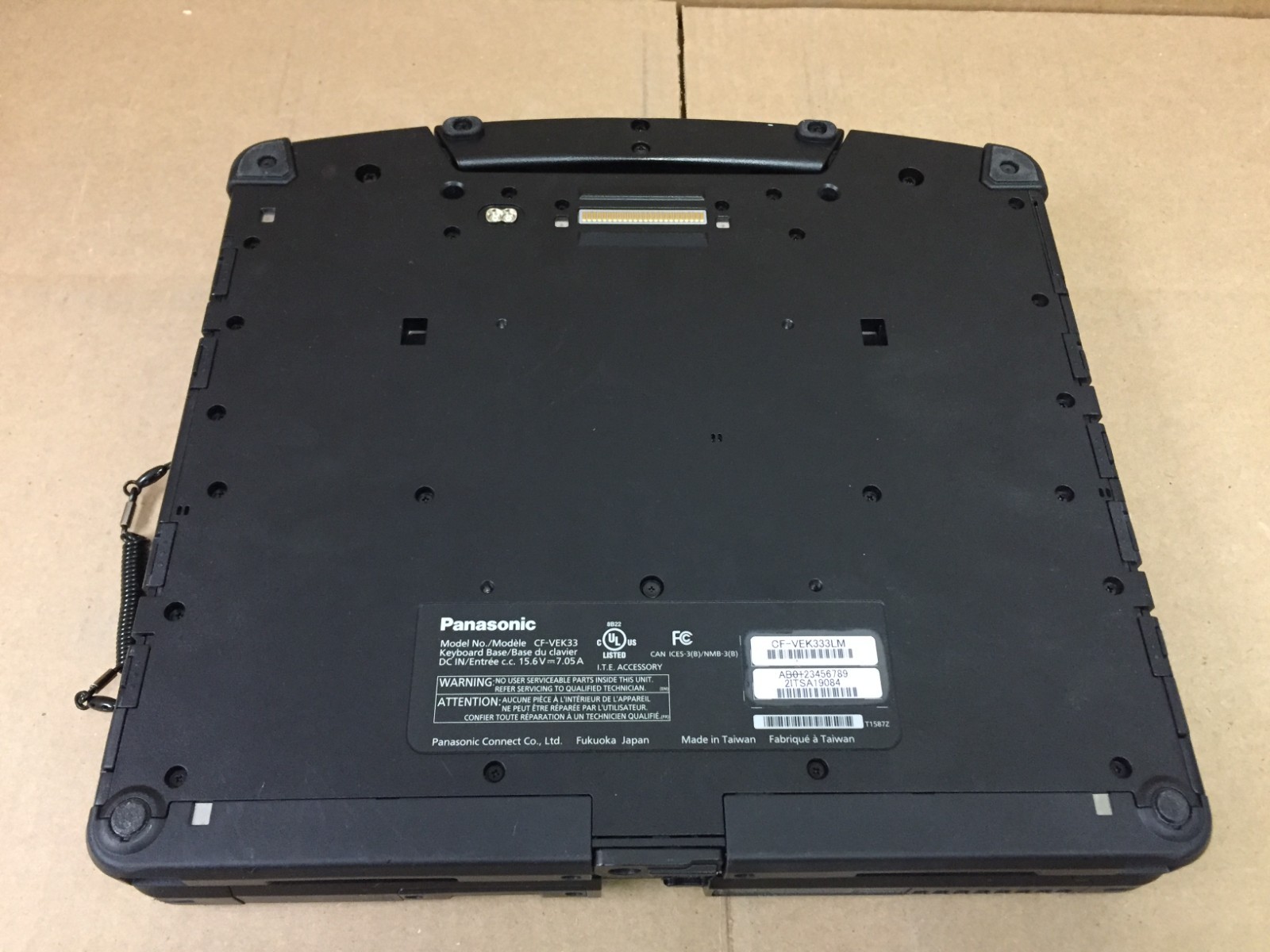 Panasonic Toughbook CF-33 Touch 2.9GHz i7-7600U 16GB 256GB SSD 4G LTE KB. w/AC