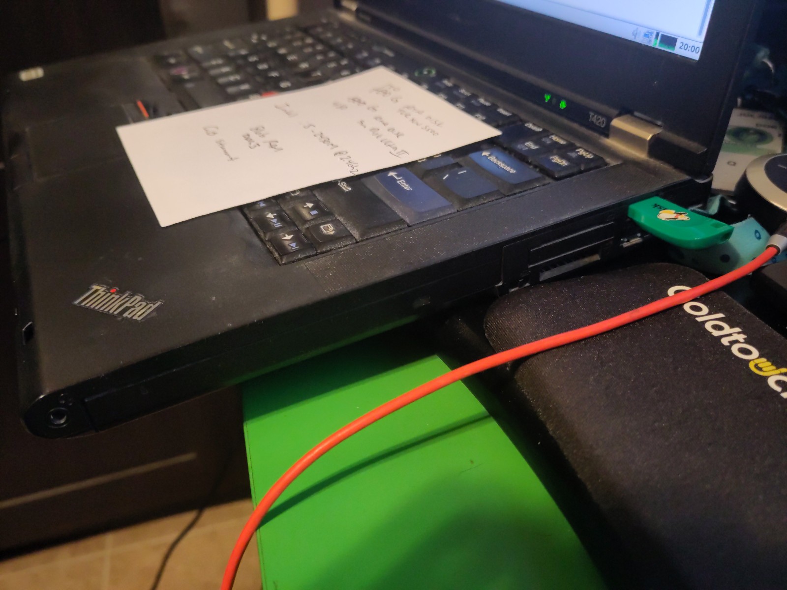 Lenovo Thinkpad T420, 8 GB RAM , two HDD(120G, 480G), Core I5 + any OS installed