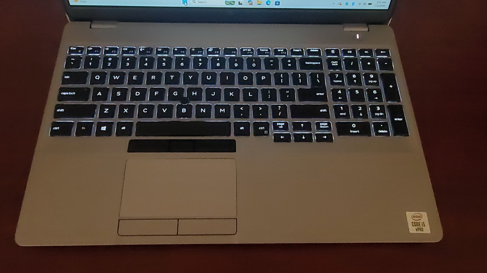 DELL Latitude 5510 Laptop i5-10310U 8GB RAM 256GB NVMe SSD Windows11 PRO mint
