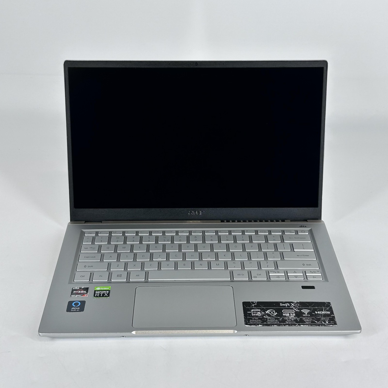 Acer Swift X 14 FHD 1.9 GHz Ryzen 7 5800U 16GB 512GB SSD RTX 3050 Ti Good